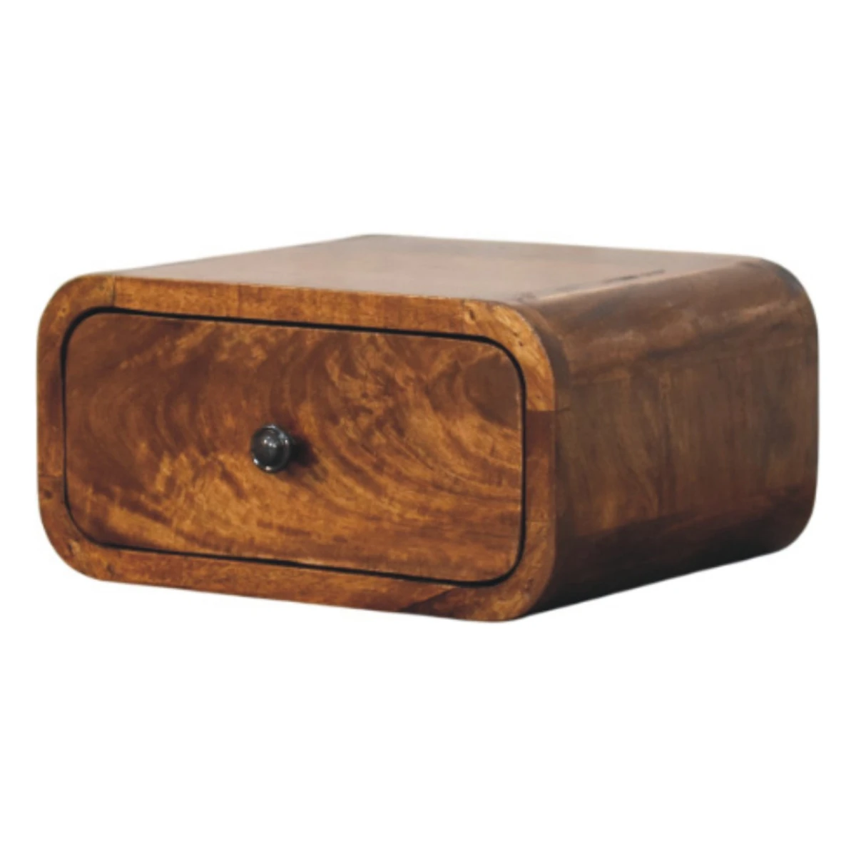 Artisan Furniture Artisan Nightstand Wall Mini Mango Drawer Compact - Bedside Table