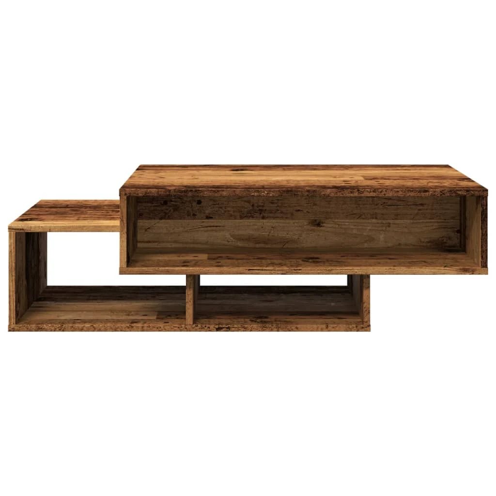 vidaXL VidaXL Coffee Table 105x55x32 cm Engineered Wood Open Shelf for Living Room Decor - Coffee Table