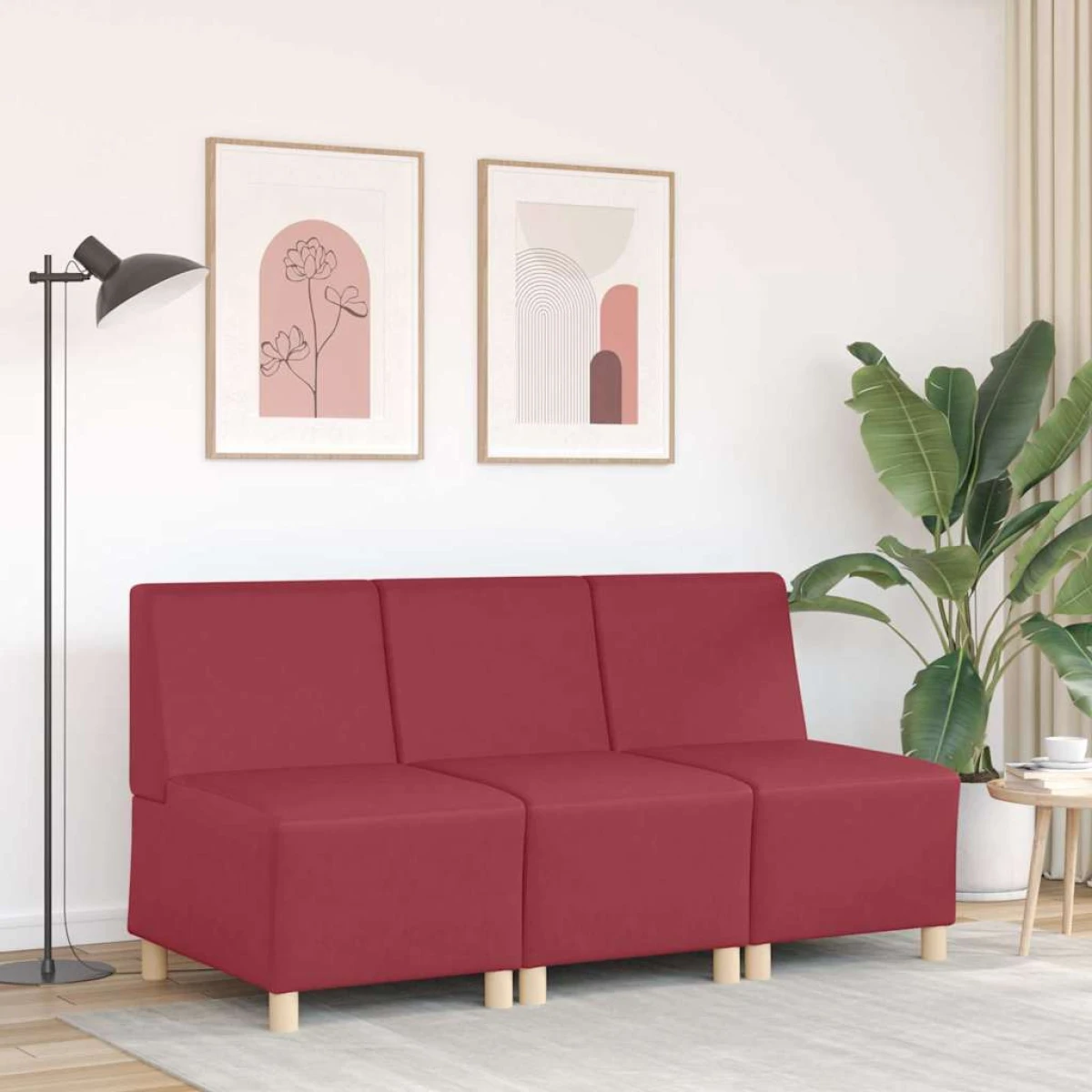 VidaXL Modular Sofa Unit 55x74x82 cm Faux Leather Living by vidaXL
