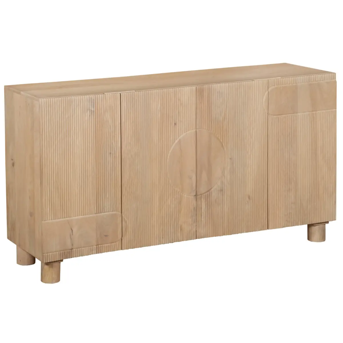 Indian Hub Austin Solid Wooden Extra Large Sideboard - Sideboard