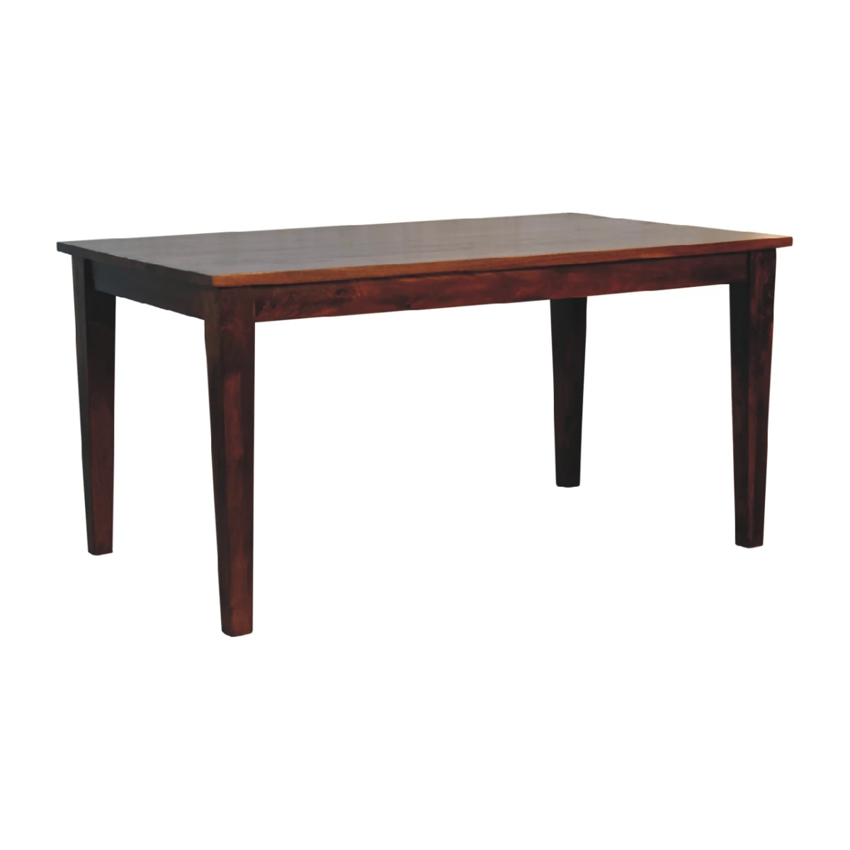 Artisan Dining Table 6ft Solid Mango Chestnut Finish Family by Artisan Furniture