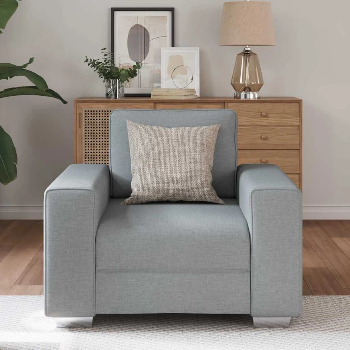 VidaXL Sofa 100x77x82 cm Cushioned Family Living Room by vidaXL