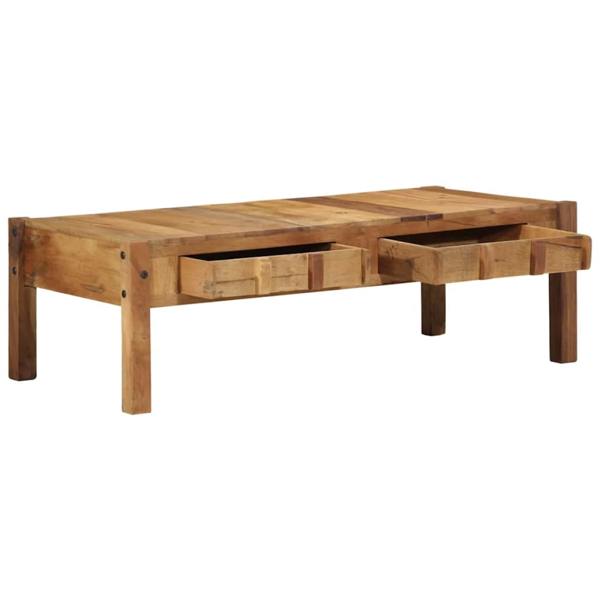 vidaXL Coffee Table 110x55x35 SolidReclaimedWood by vidaXL