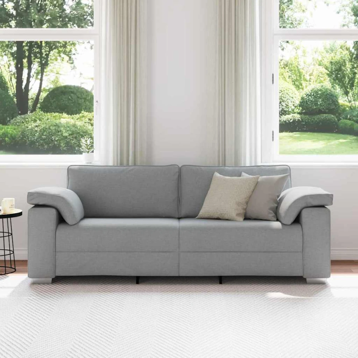 VidaXL Sofa 219 x 77 x 82 cm Soft Cushioned Living Room by vidaXL
