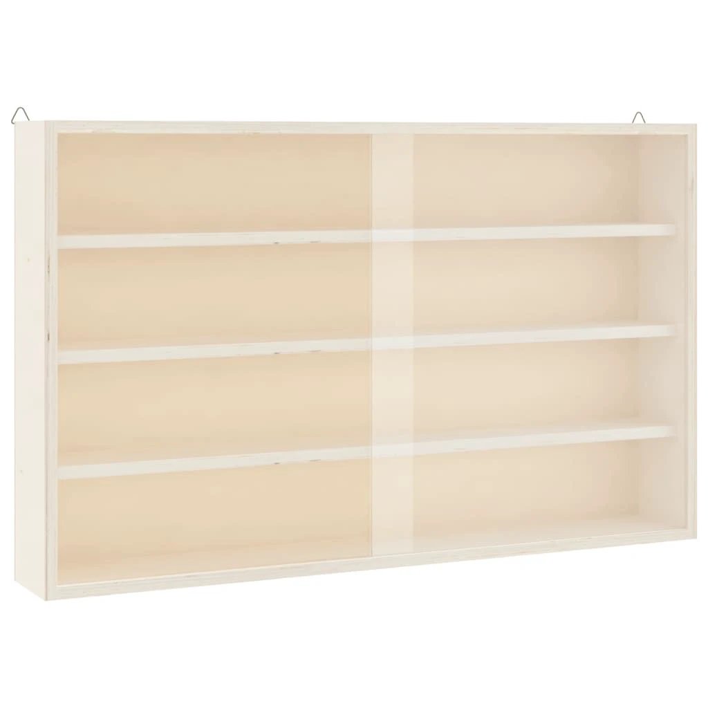 vidaXL vidaXL Wall Display Cabinet with Doors 40x8.5x37 cm - Display Cabinet