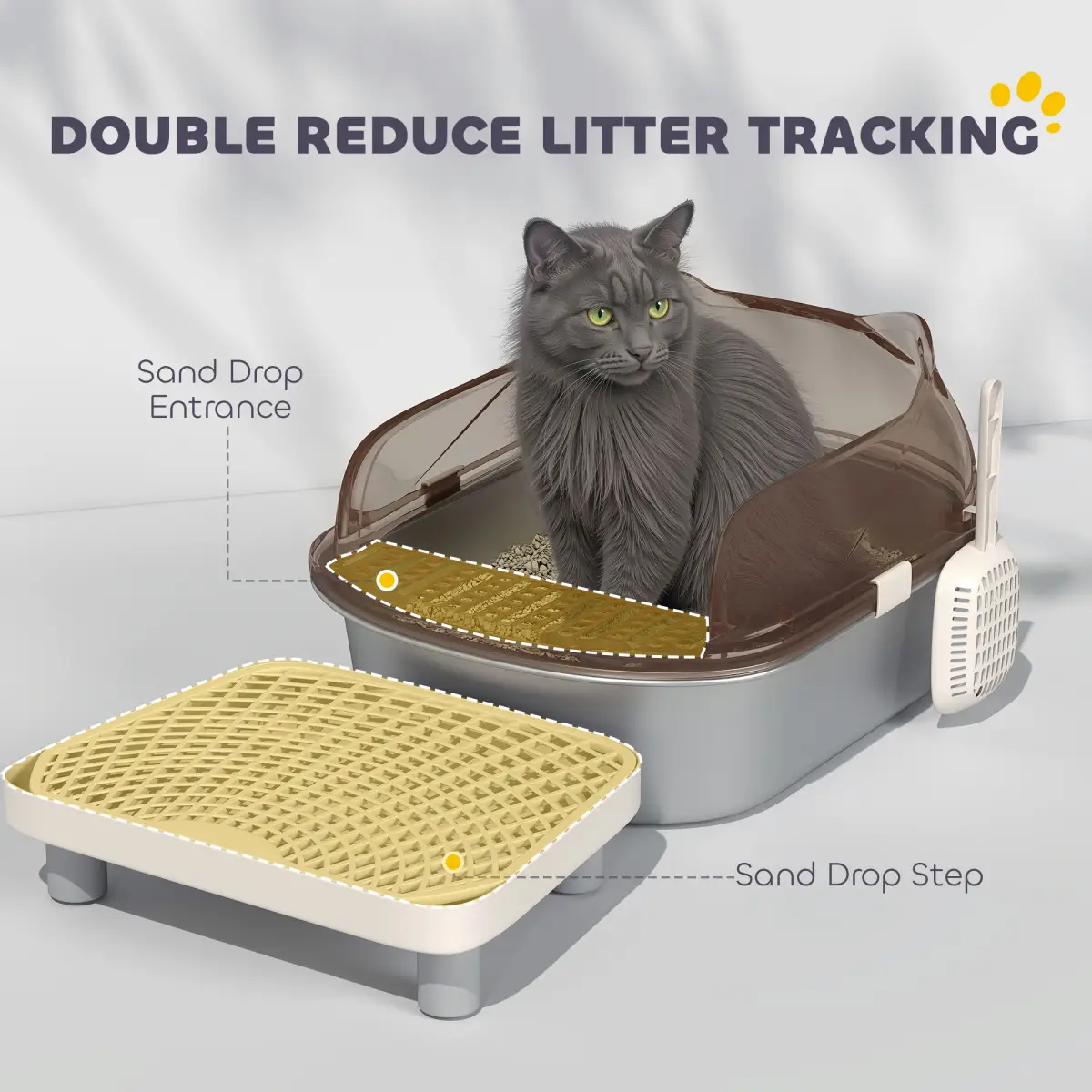 N/A Cat Litter Box - Cat Litter
