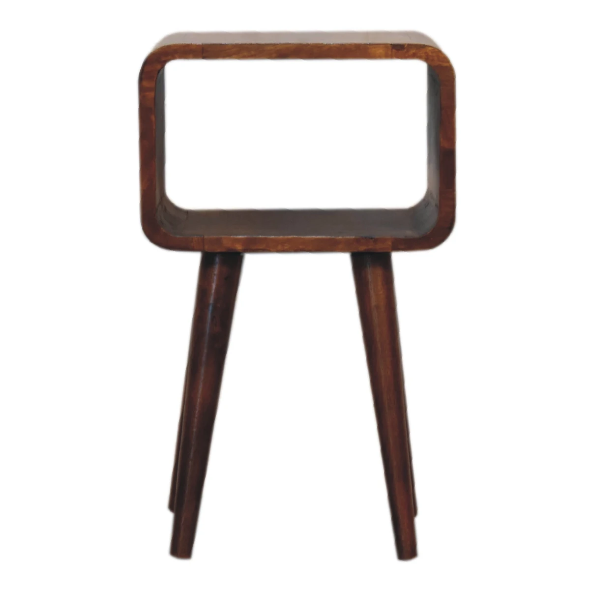 Artisan Furniture Artisan Bedside Table Compact Open Nightstand - Bedside Table
