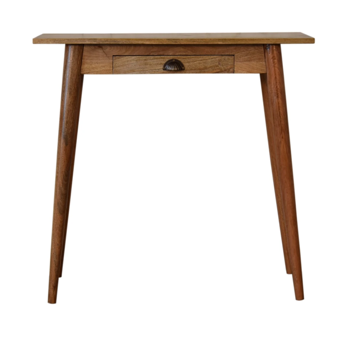 Artisan Nordic Desk Mini Brass Shell Handle Small by Artisan Furniture