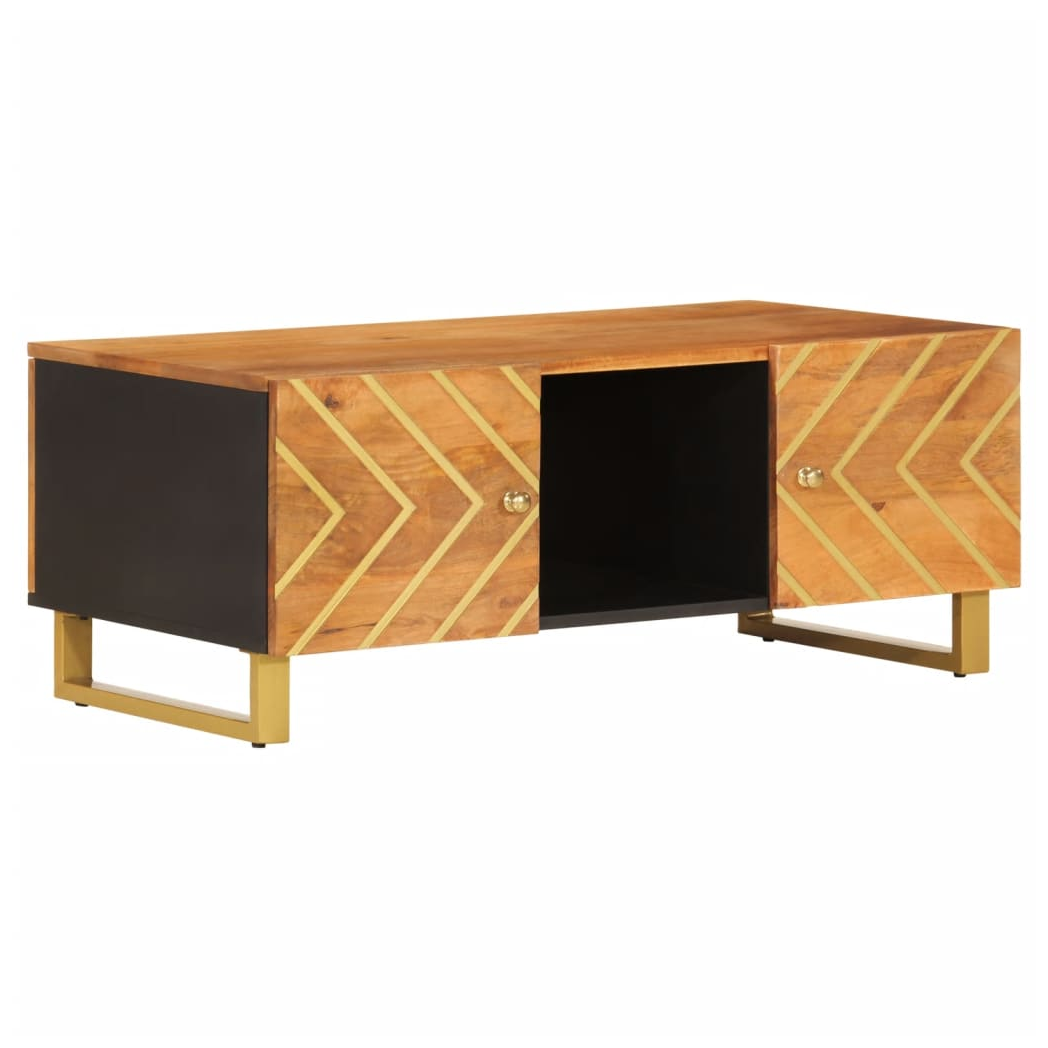 vidaXL vidaXL Coffee Table 100x54x40cm SolidMango Living - Coffee Table