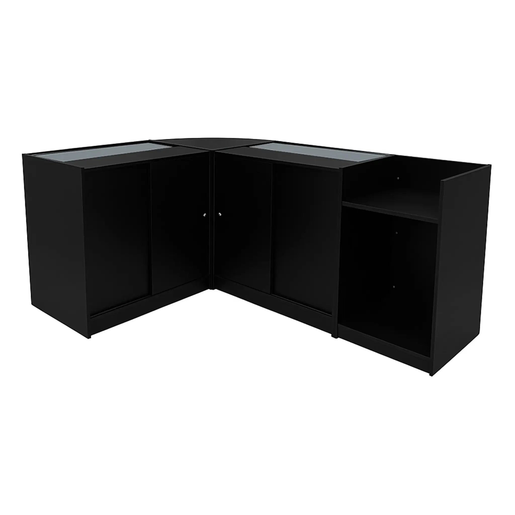 Monster Shop Gravity LED Shop Counter Set B900, C900, TB60 & CM60 - Black -