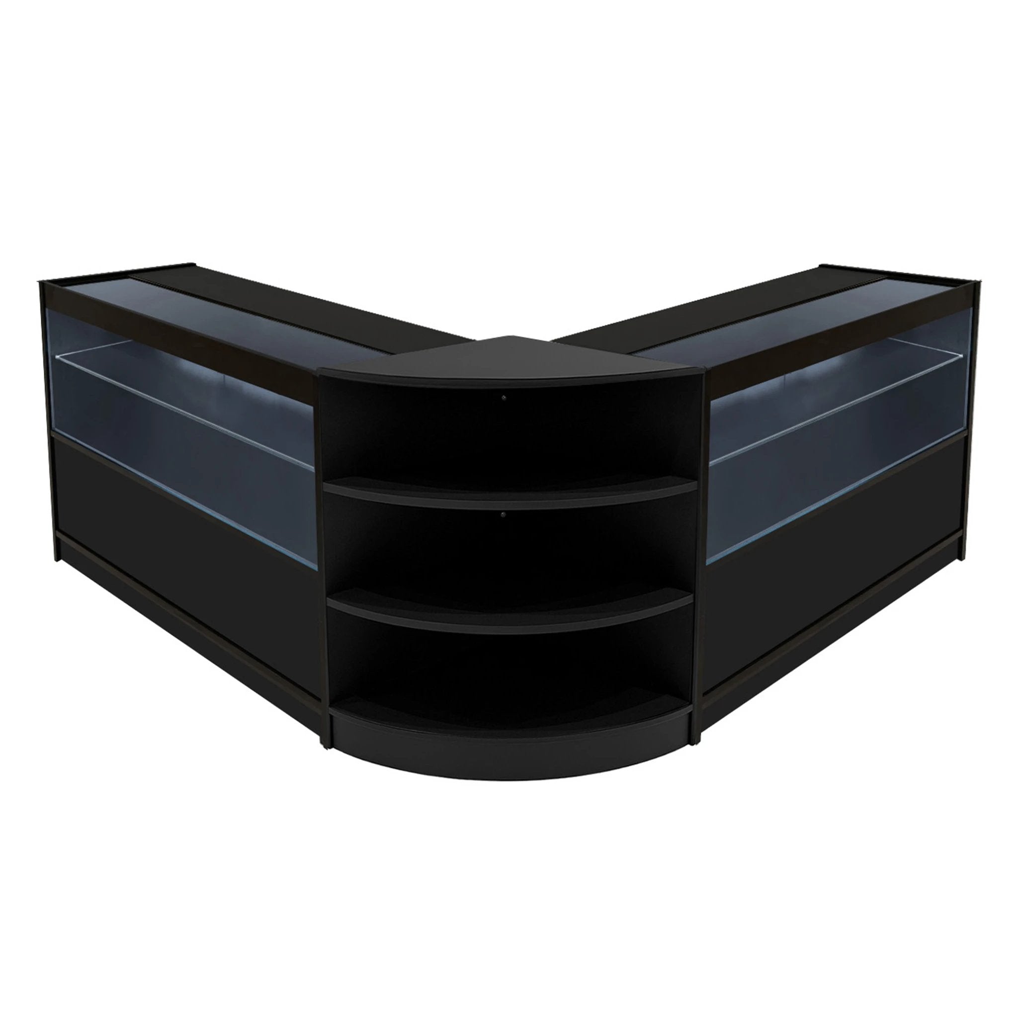 Monster Shop Andromeda LED Shop Counter Set LM60 & 2 x C1200 - Black -