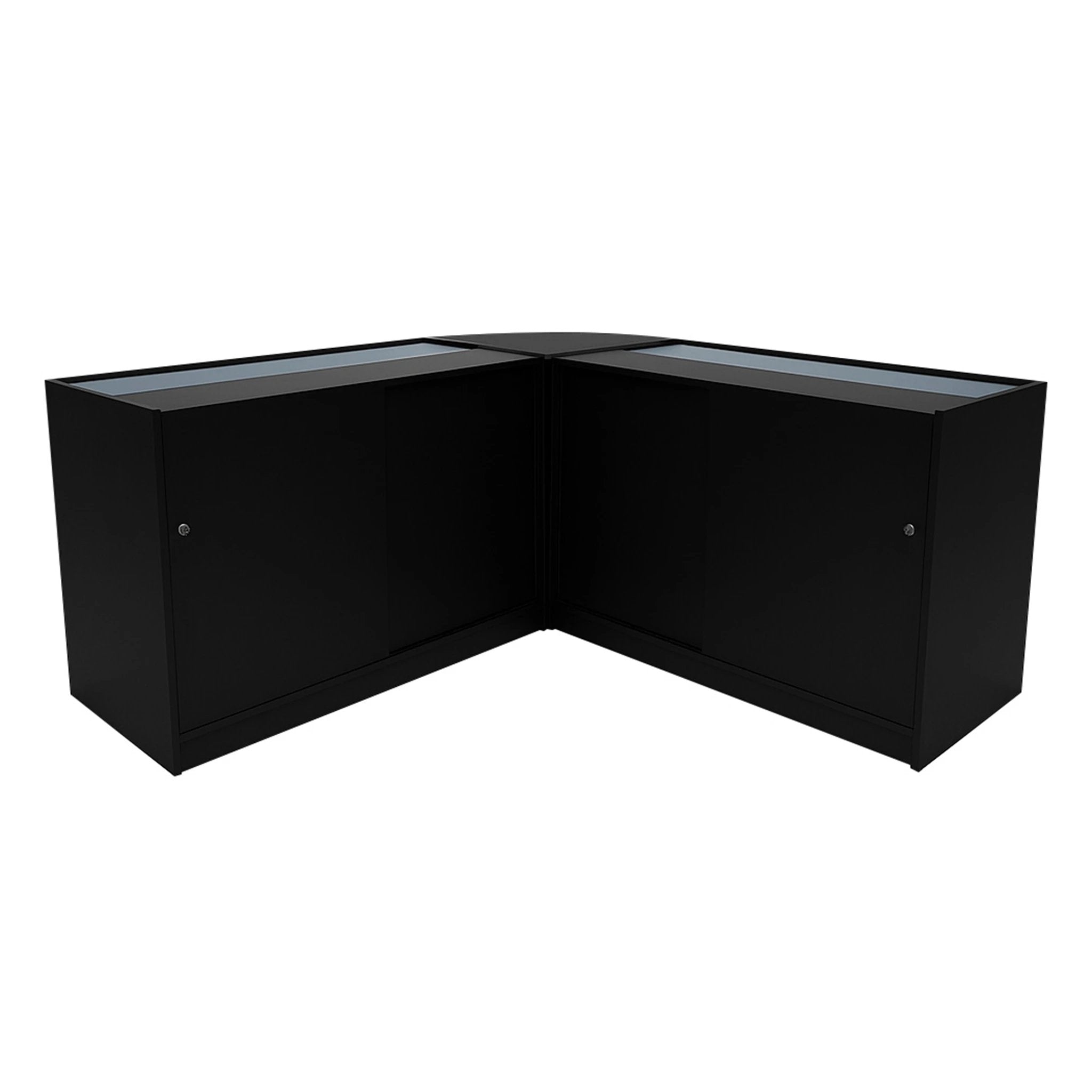 Monster Shop Andromeda LED Shop Counter Set LM60 & 2 x C1200 - Black -