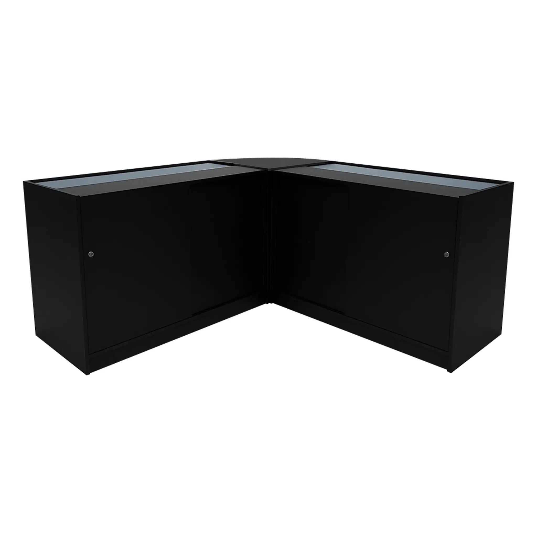 Monster Shop Apollo LED Shop Counter Set LM60 & 2 x K1200 - Black -