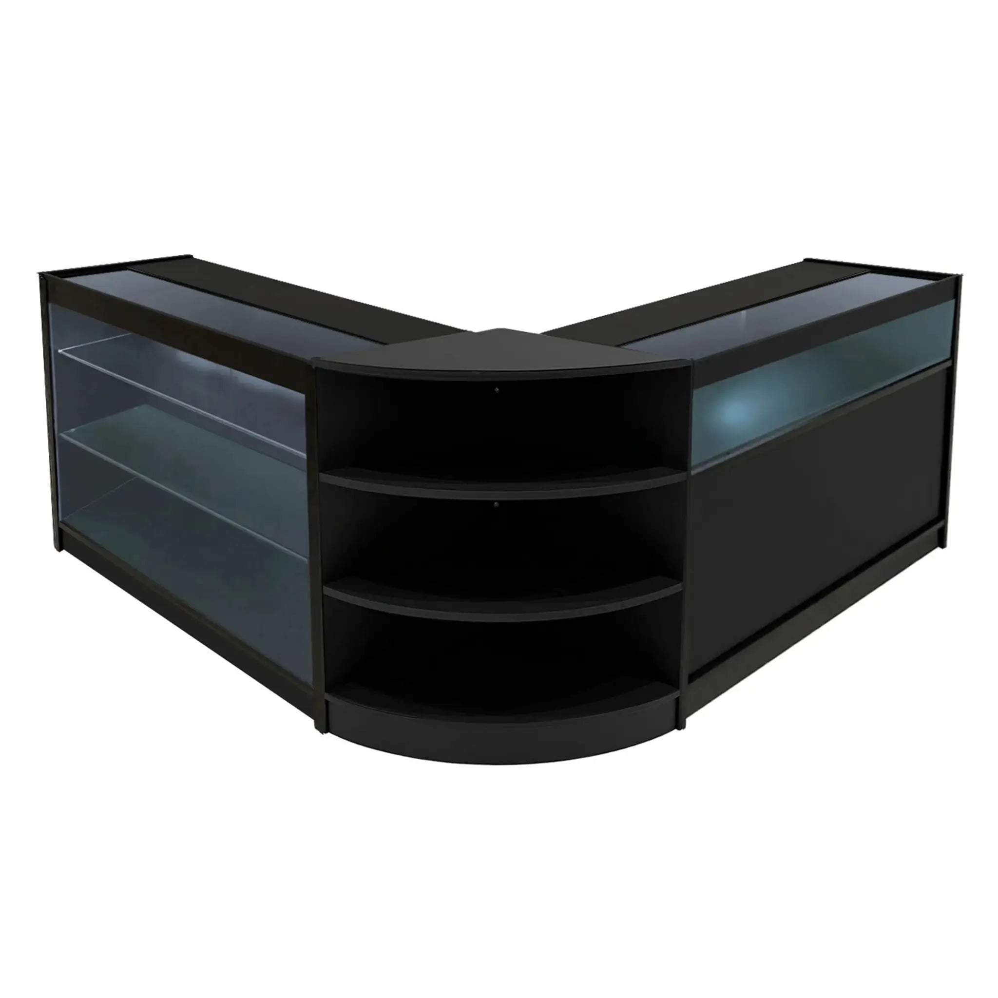 Monster Shop Demeter LED Shop Counter Set K1200, B1200 & LM60 - Black -