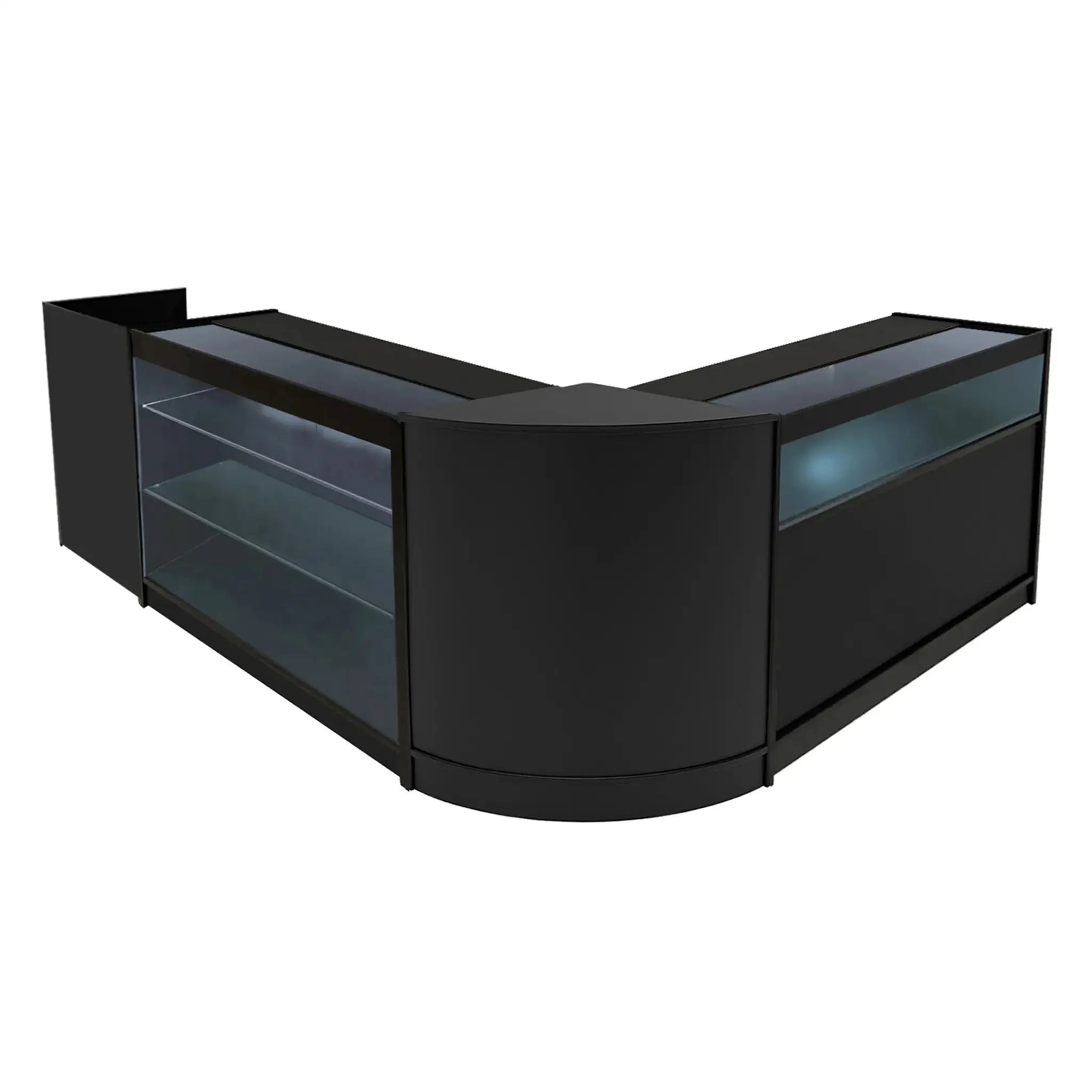Monster Shop Polaris LED Shop Counter Set K1200, B1200, TB60 & CM60 - Black -