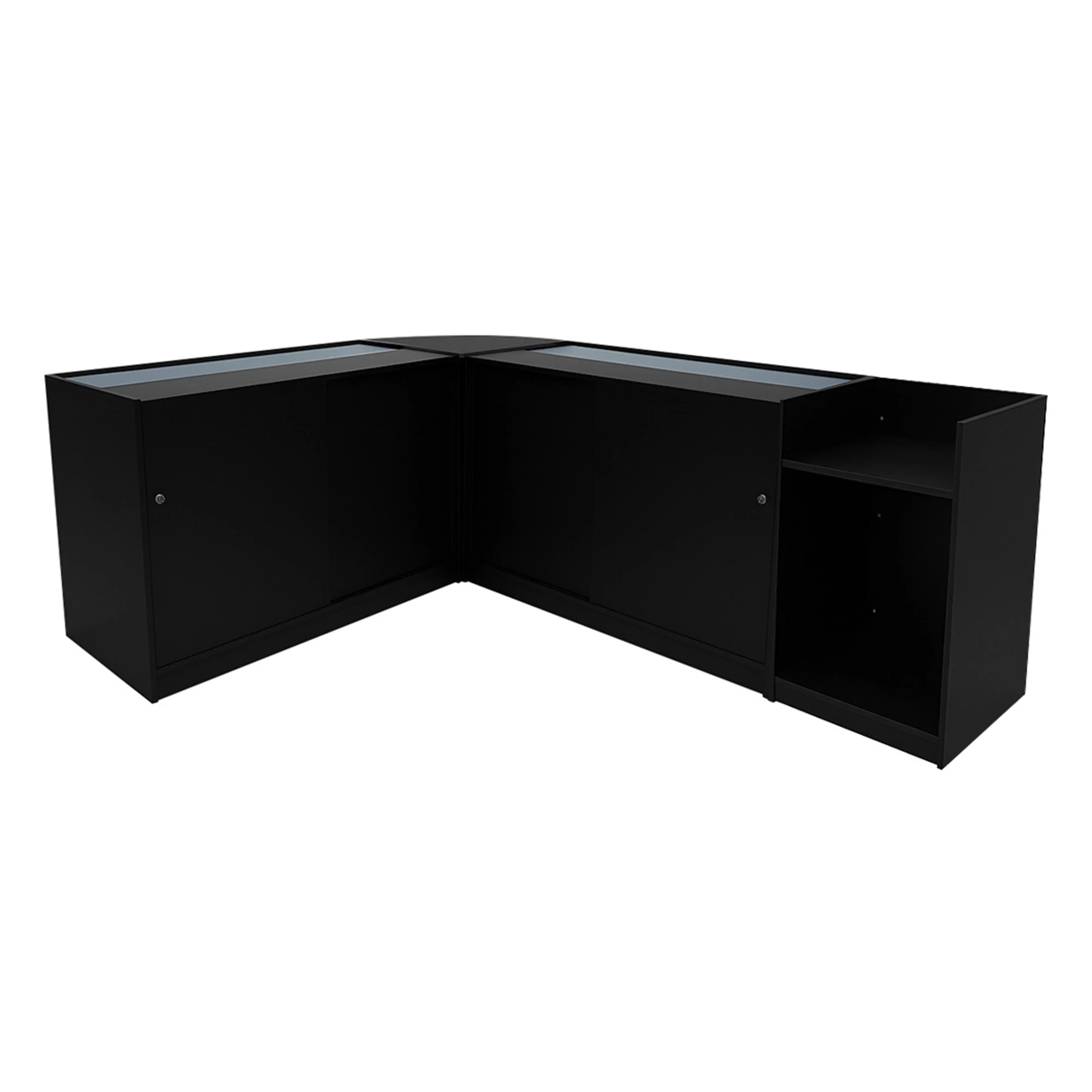 Monster Shop Astro LED Shop Counter Set LM60, TB60 & 2 x K1200 - Black -