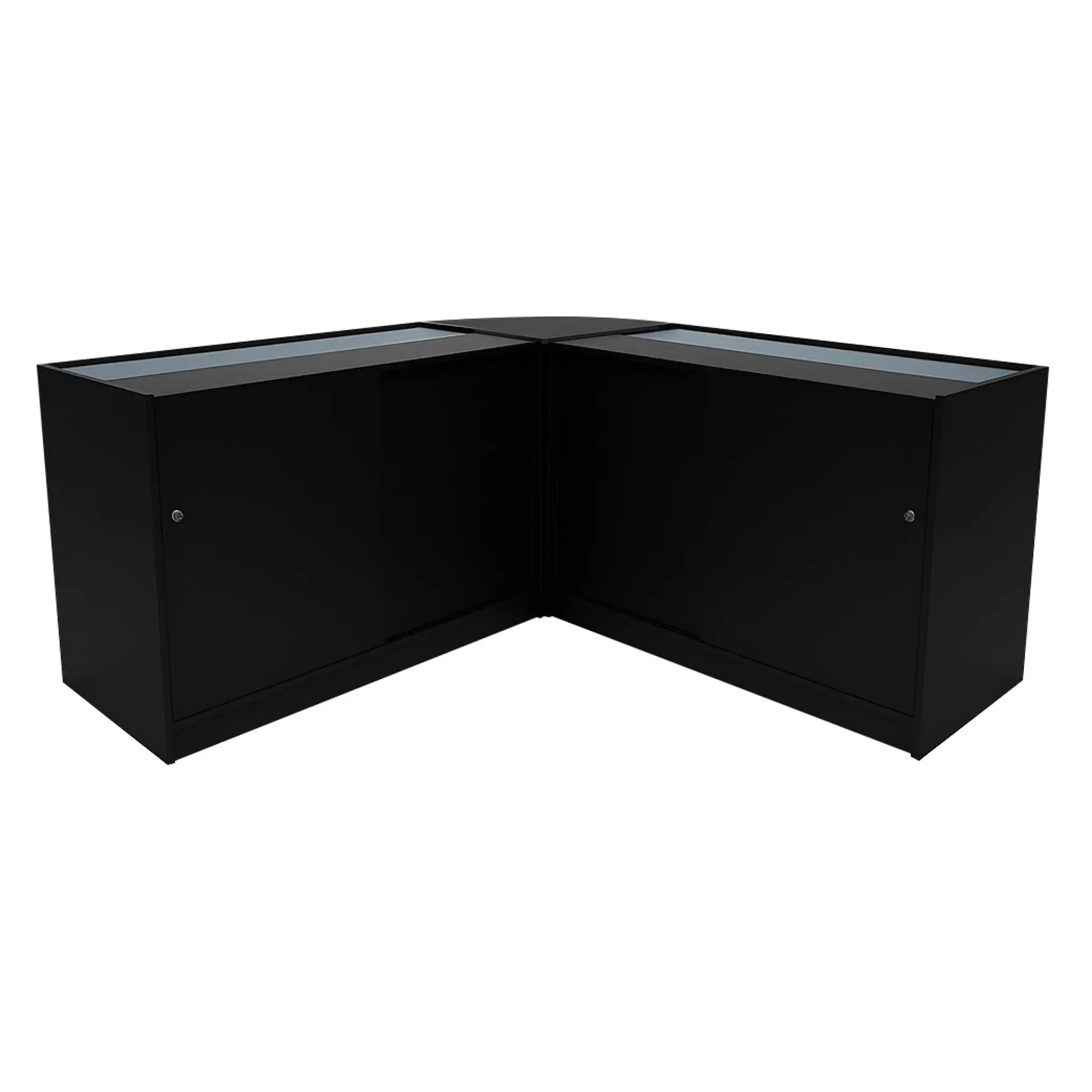 Monster Shop Apollo LED Shop Counter Set LM60 & 2 x K1500 - Black -