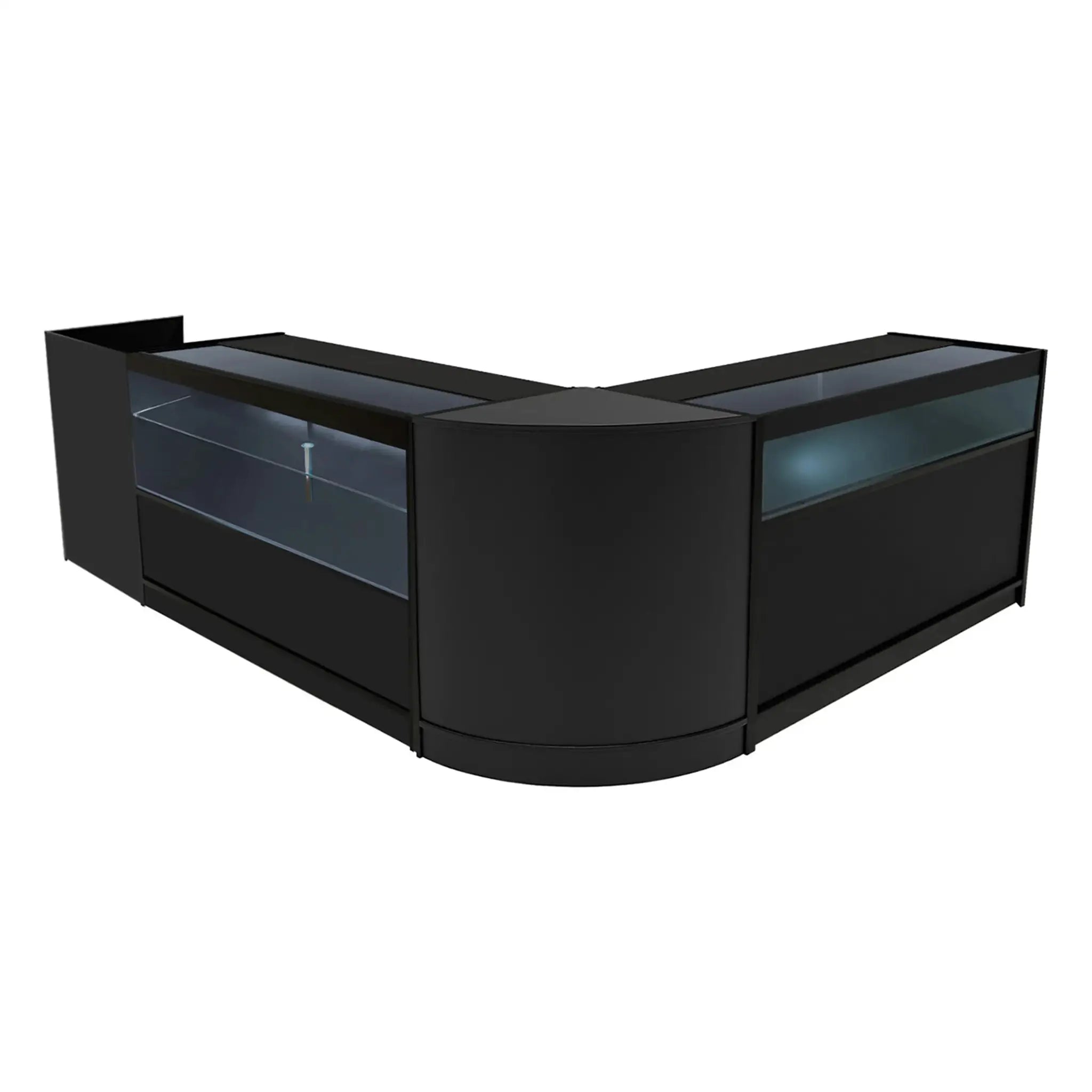 Monster Shop Gravity LED Shop Counter Set B1500, C1500, TB60 & CM60 - Black -
