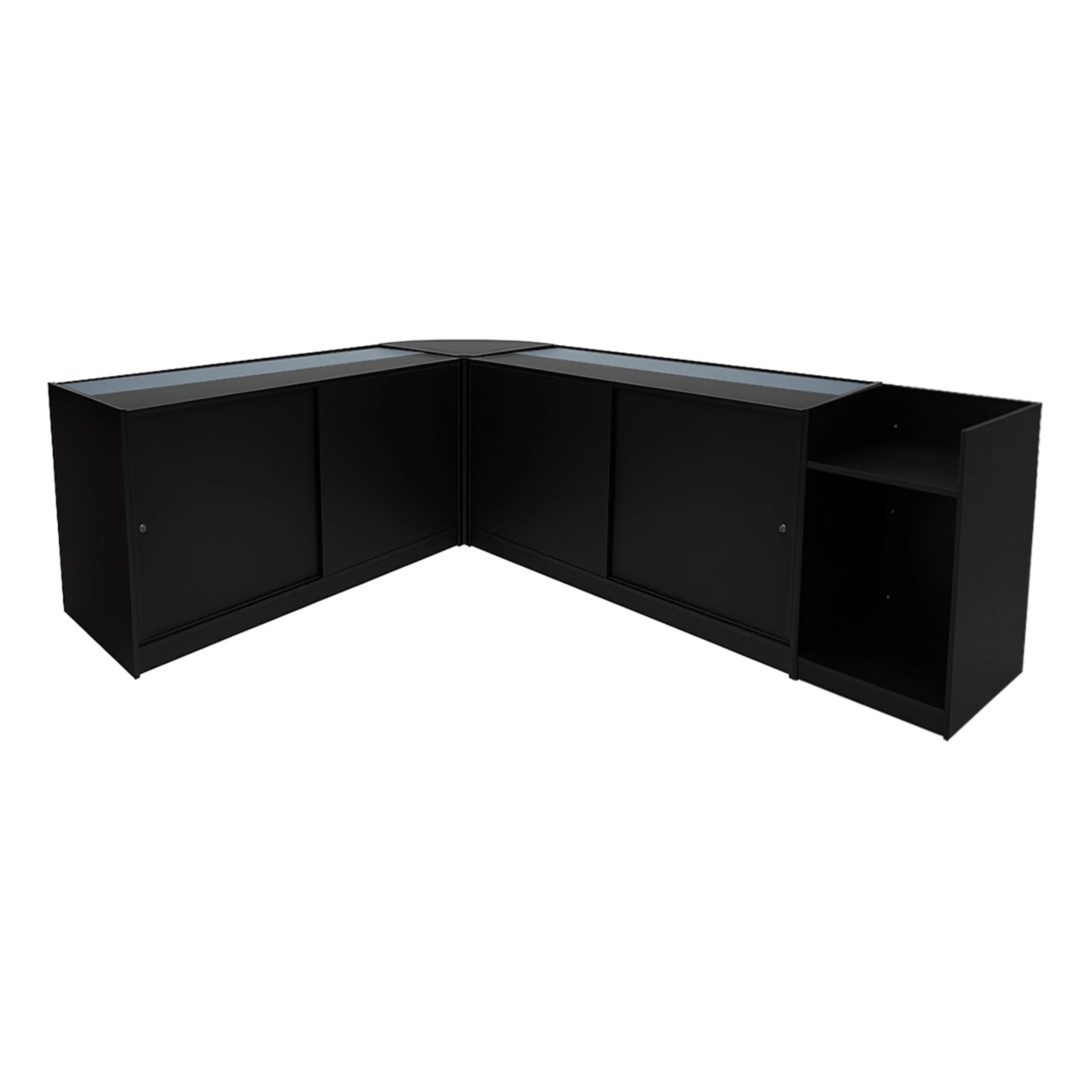 Monster Shop Astro LED Shop Counter Set LM60, TB60 & 2 x K1500 - Black -