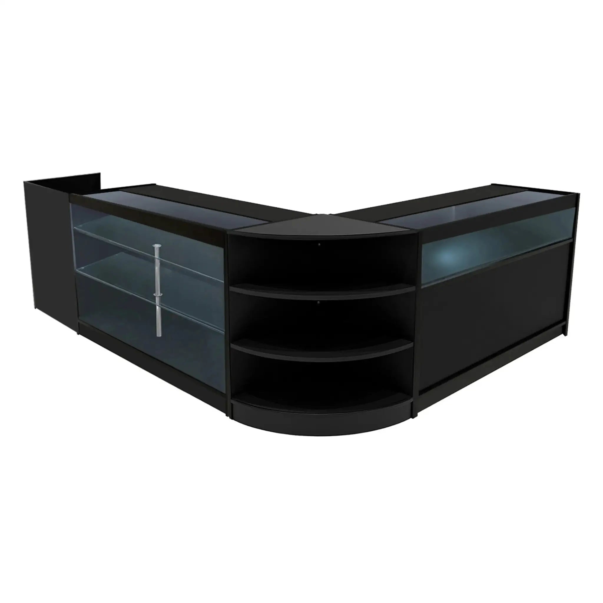 Monster Shop Hyperion LED Shop Counter Set K1500, B1500, TB60 & LM60 - Black -