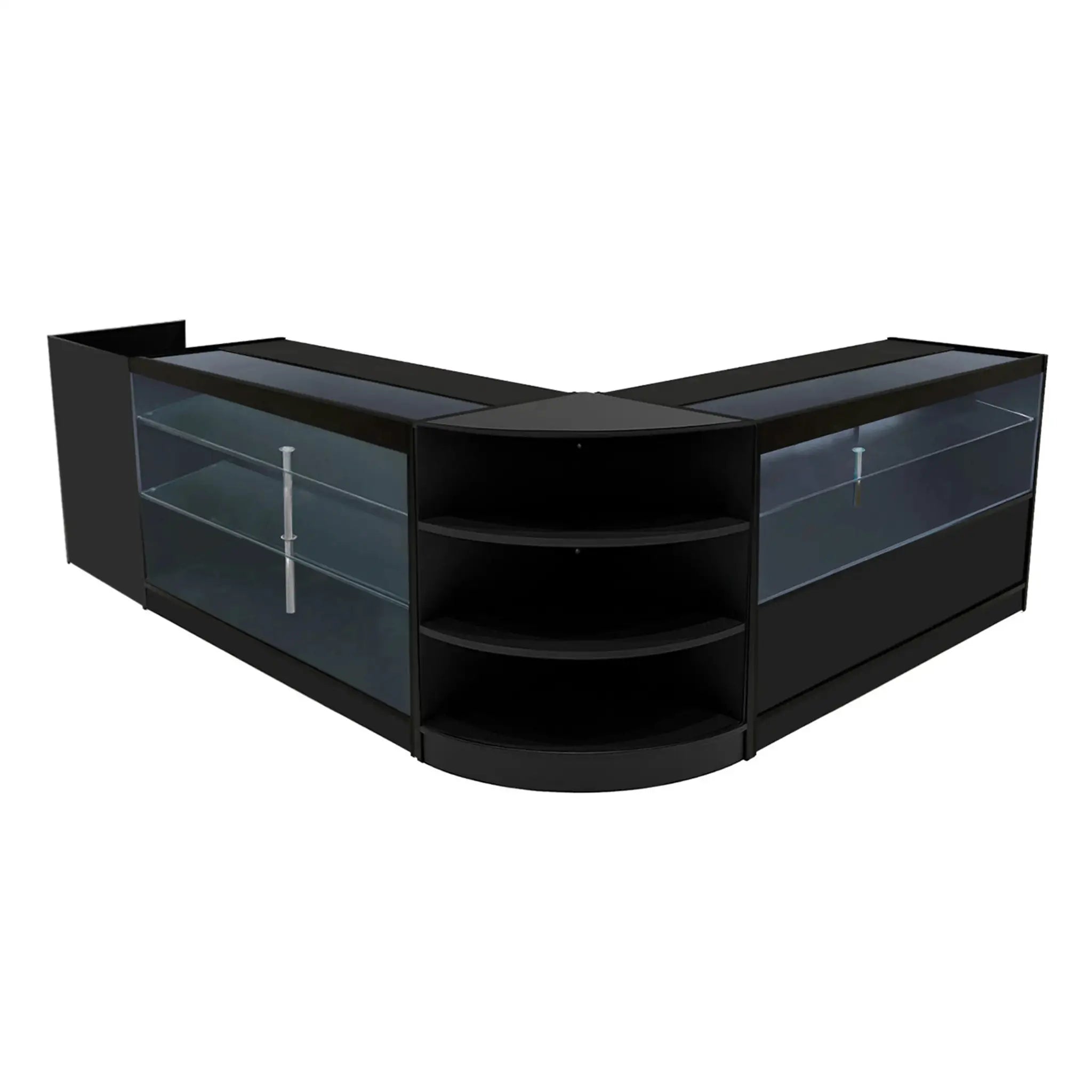 Monster Shop Theia LED Shop Counter Set K1500, C1500, TB60 & LM60 - Black -