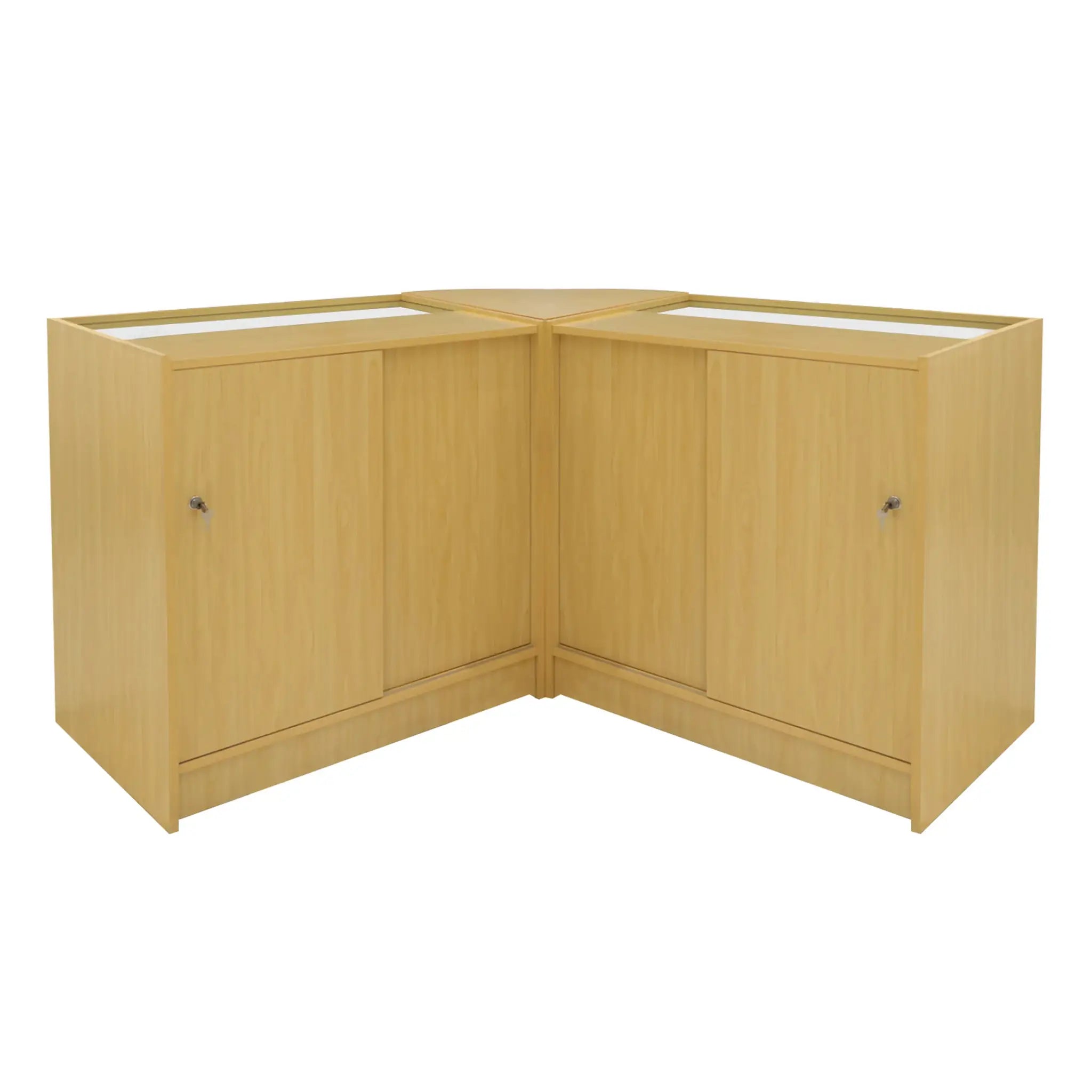 Monster Shop Iris LED Shop Counter Set CM60 & 2 x B900 - Maple -