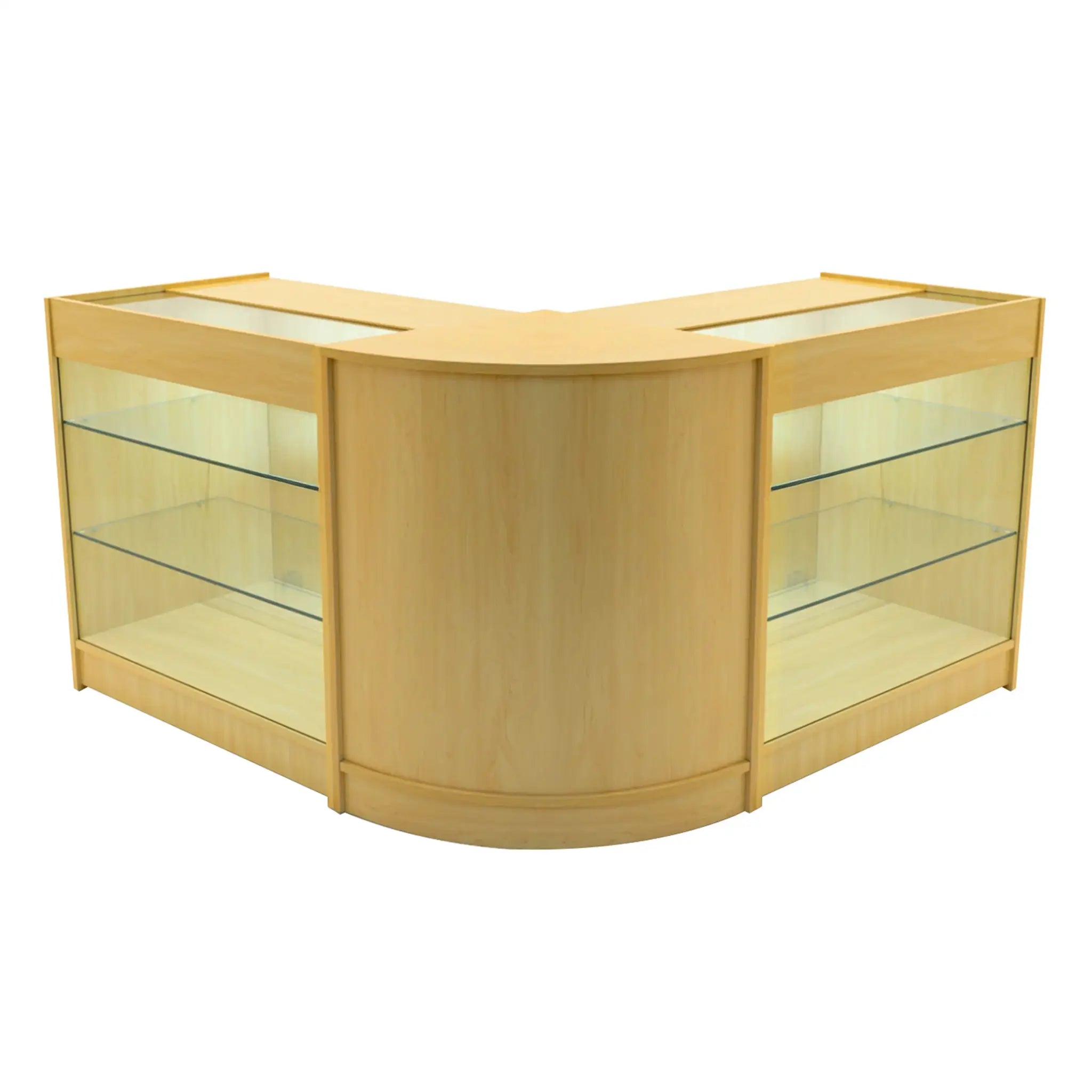 Monster Shop Helios LED Shop Counter Set CM60 & 2 x K900 - Maple -