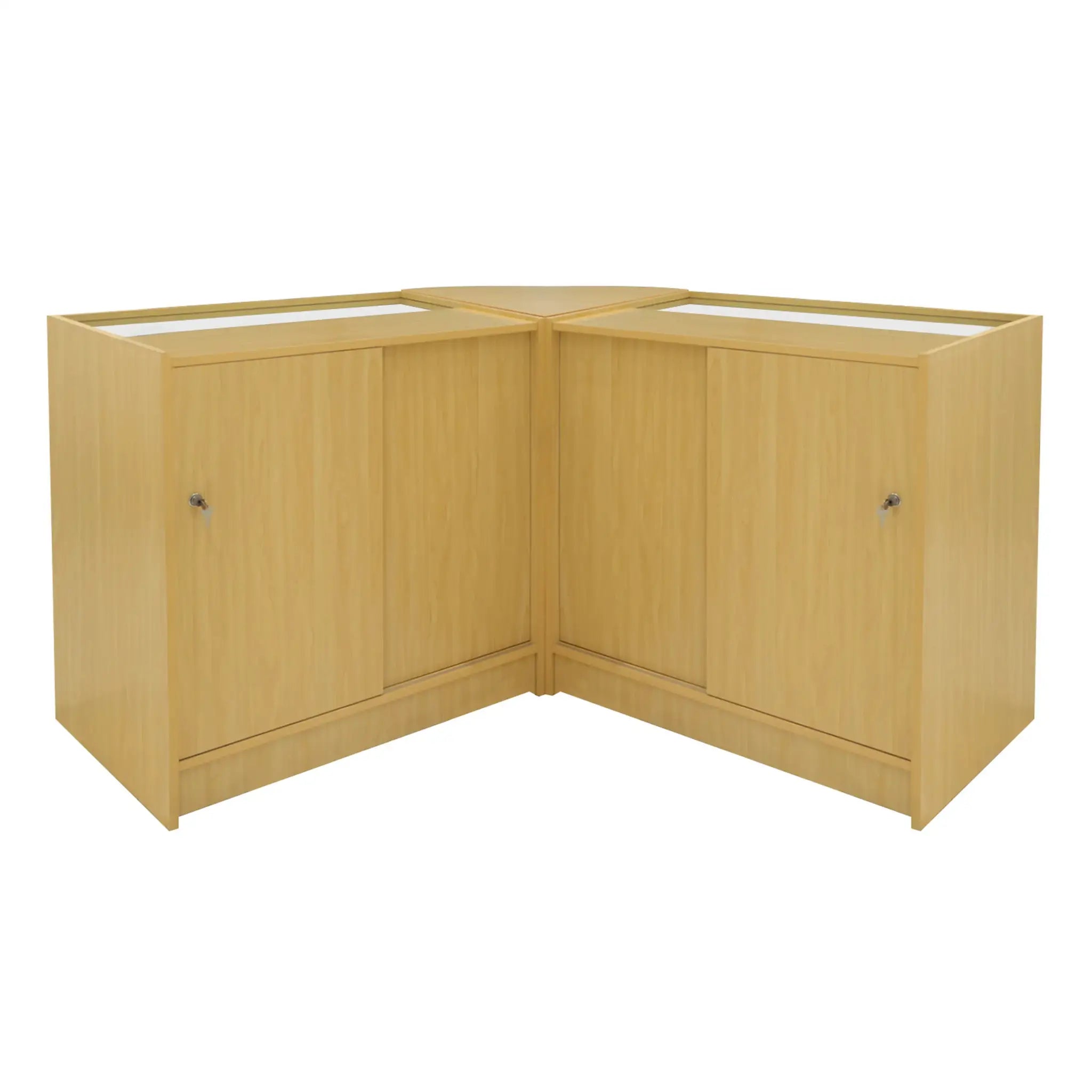 Monster Shop Helios LED Shop Counter Set CM60 & 2 x K900 - Maple -