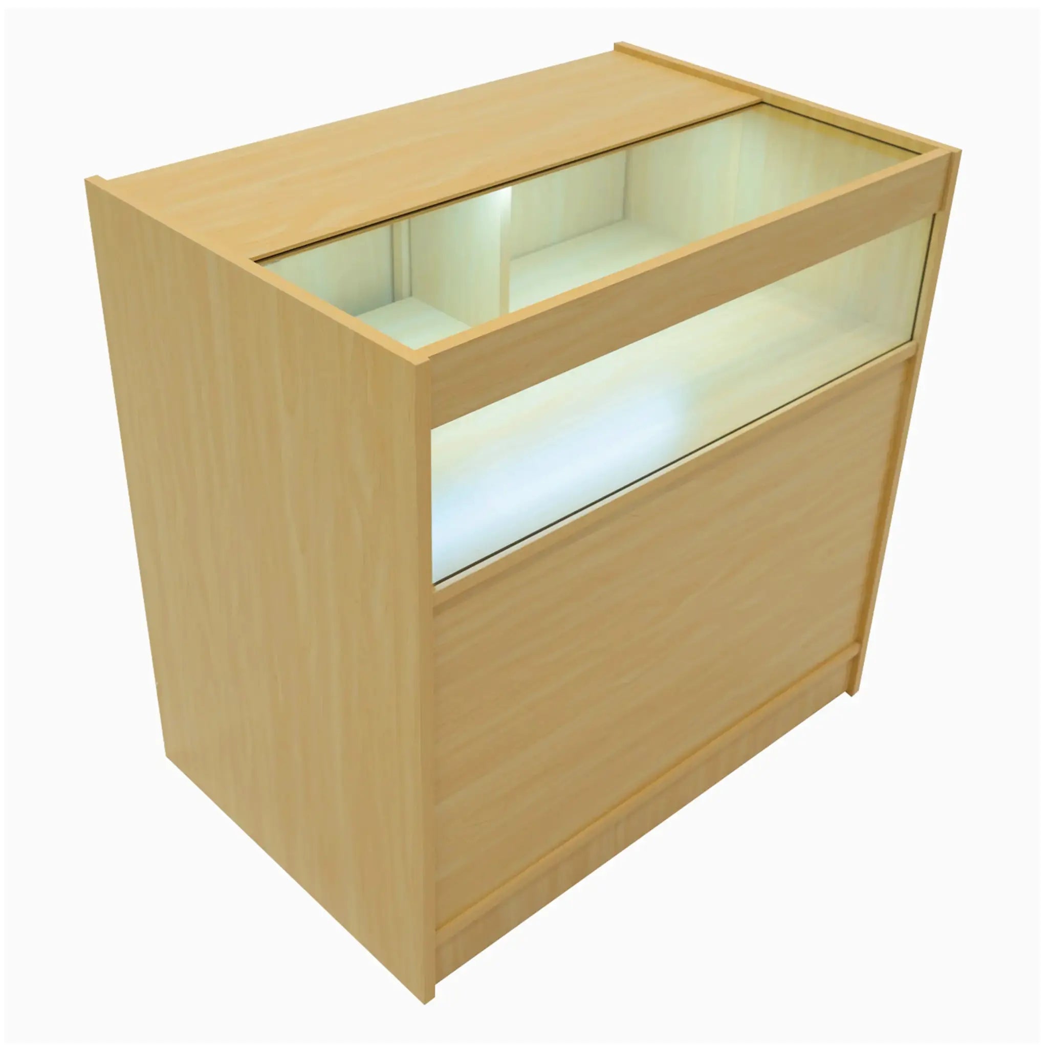 Monster Shop Adonis LED Shop Counter Set B900, C900 & CM60 - Maple -