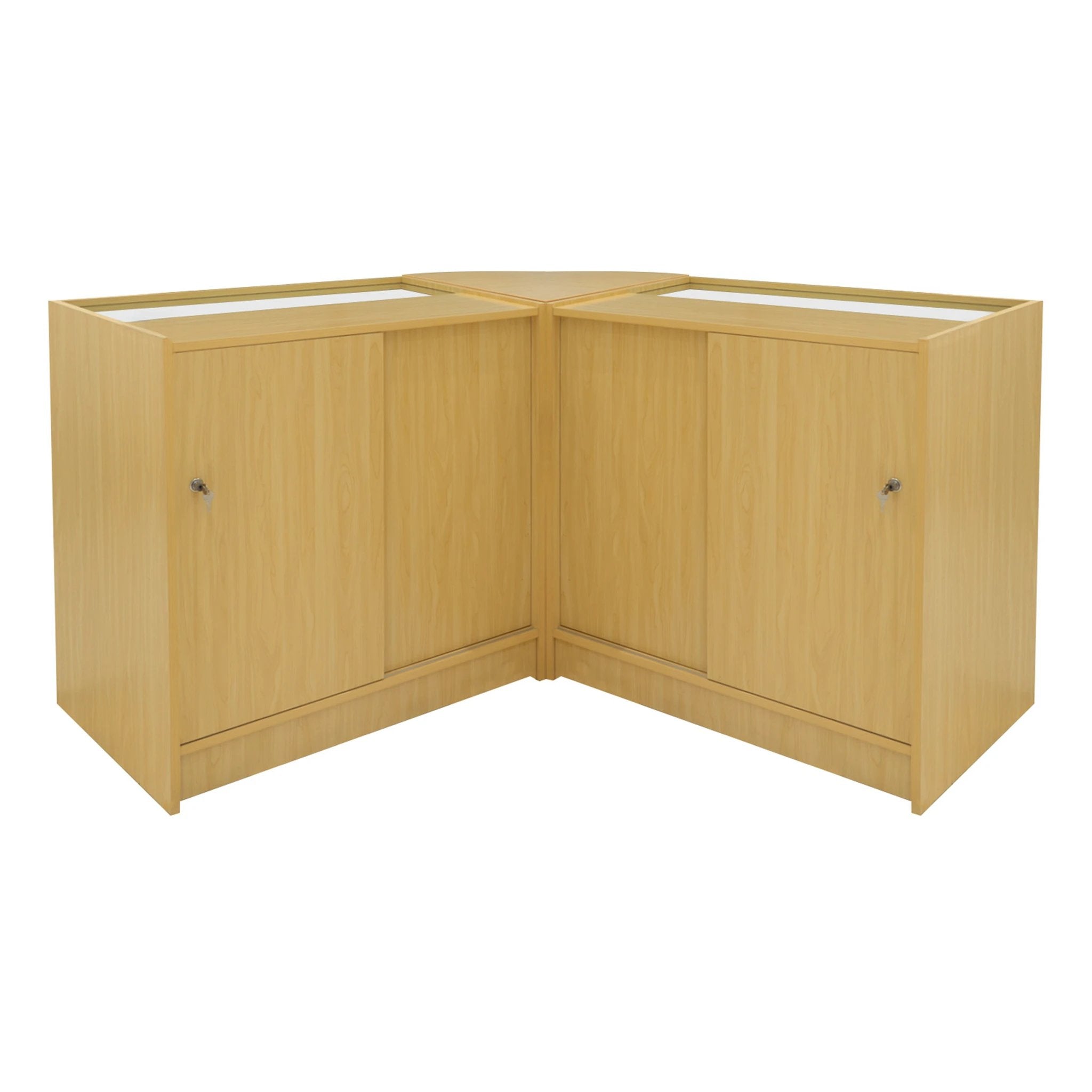 Monster Shop Andromeda LED Shop Counter Set LM60 & 2 x C900 - Maple -