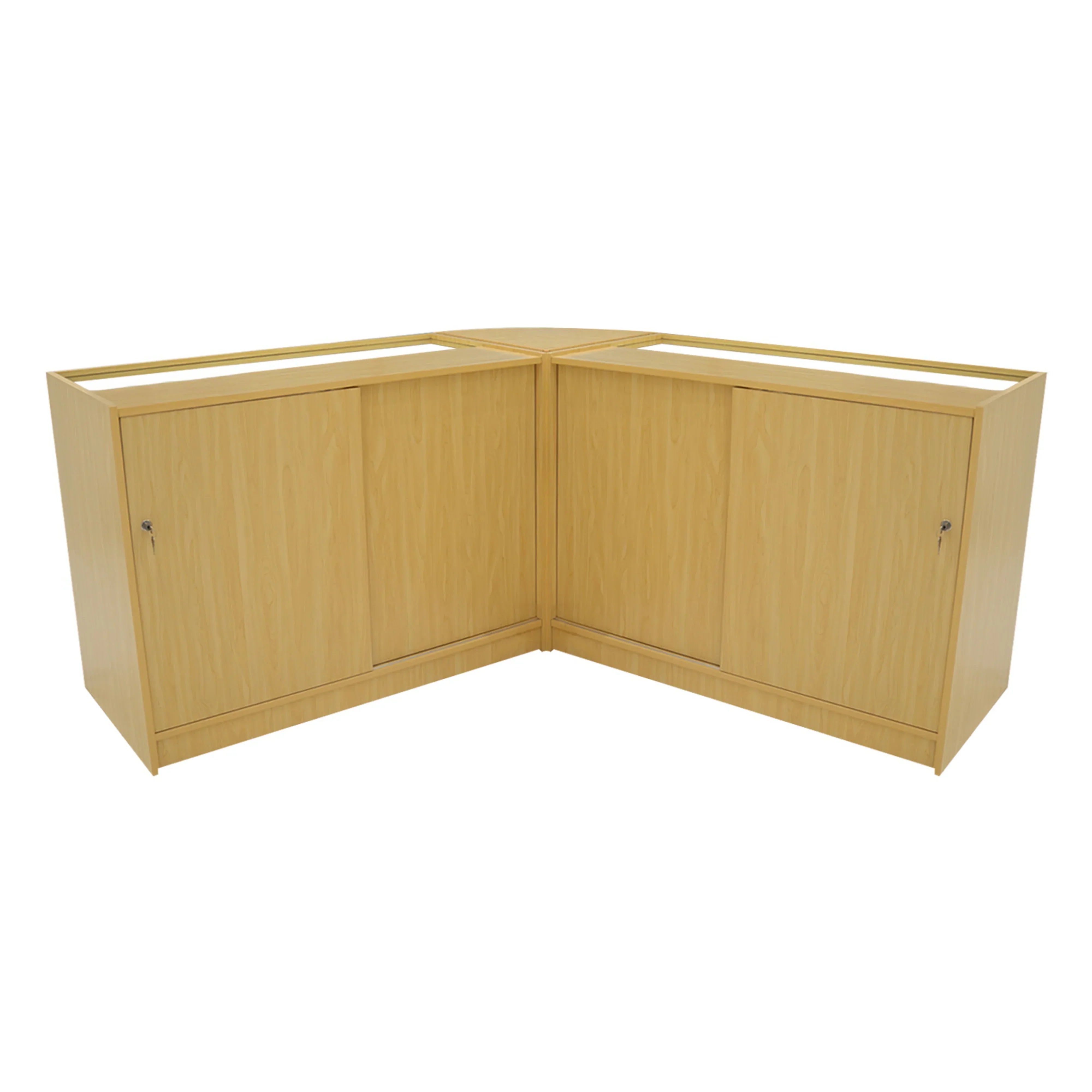 Monster Shop Selene LED Shop Counter Set CM60 & 2 x C1200 - Maple -