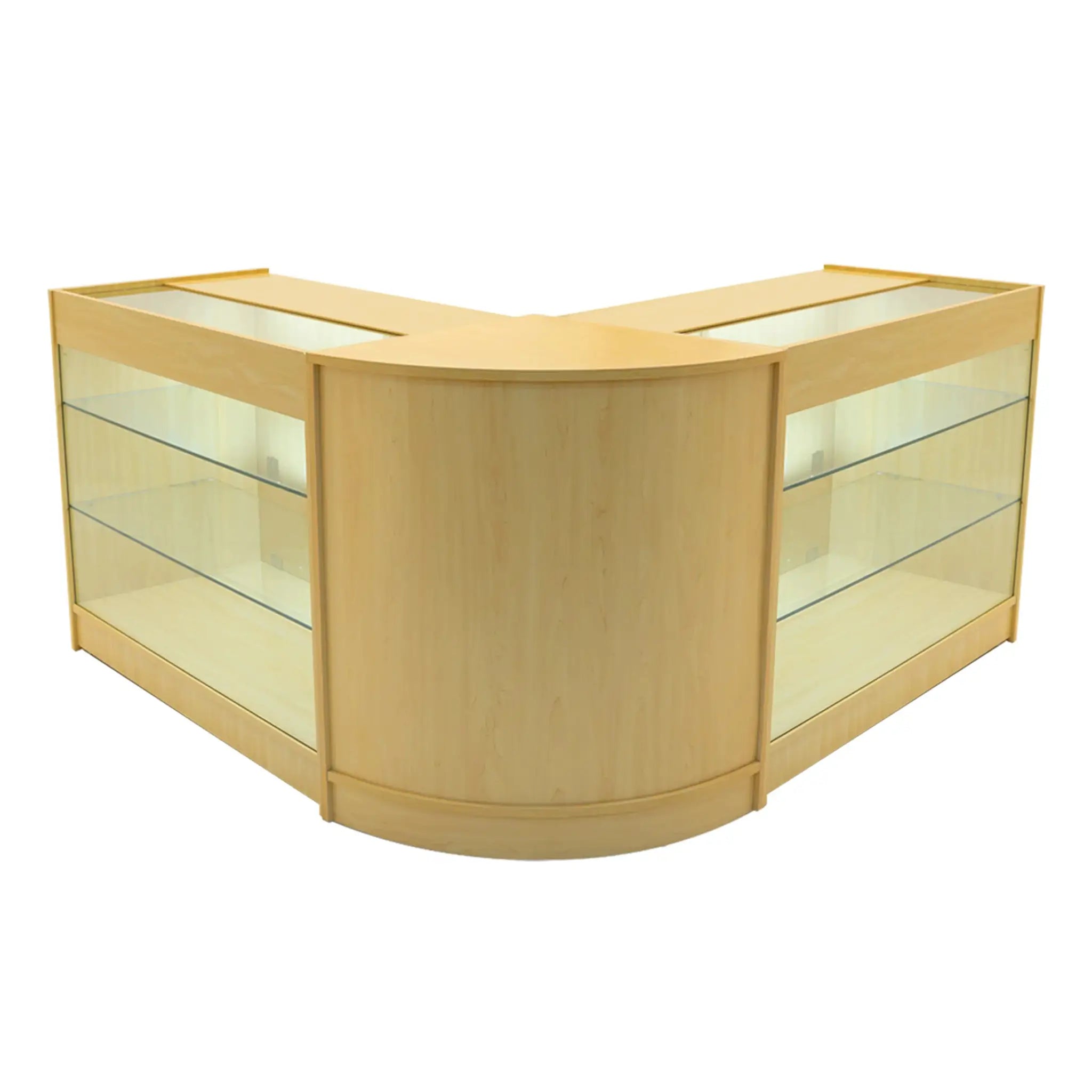 Monster Shop Helios LED Shop Counter Set CM60 & 2 x K1200 - Maple -