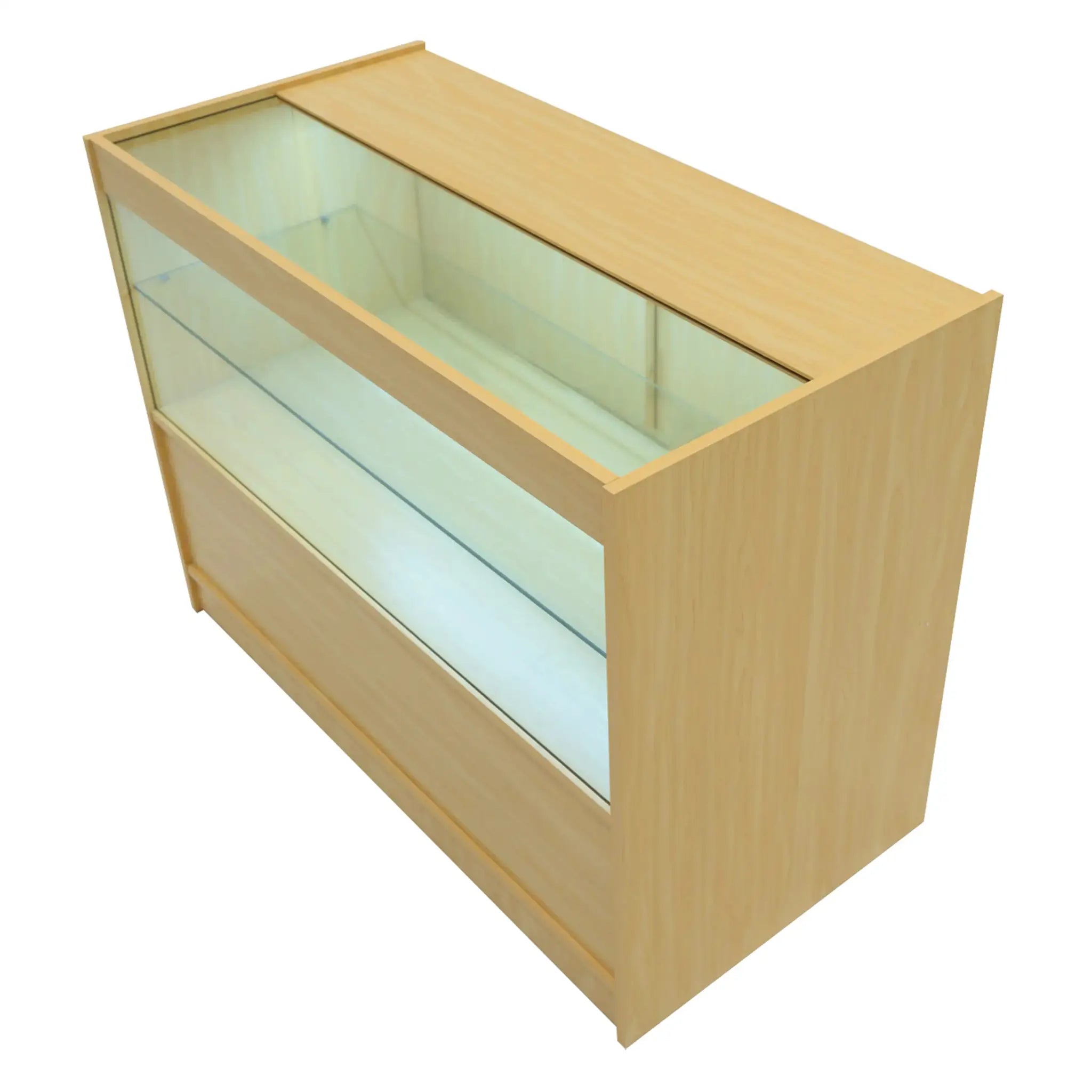 Monster Shop Adonis LED Shop Counter Set B1200, C1200 & CM60 - Maple -