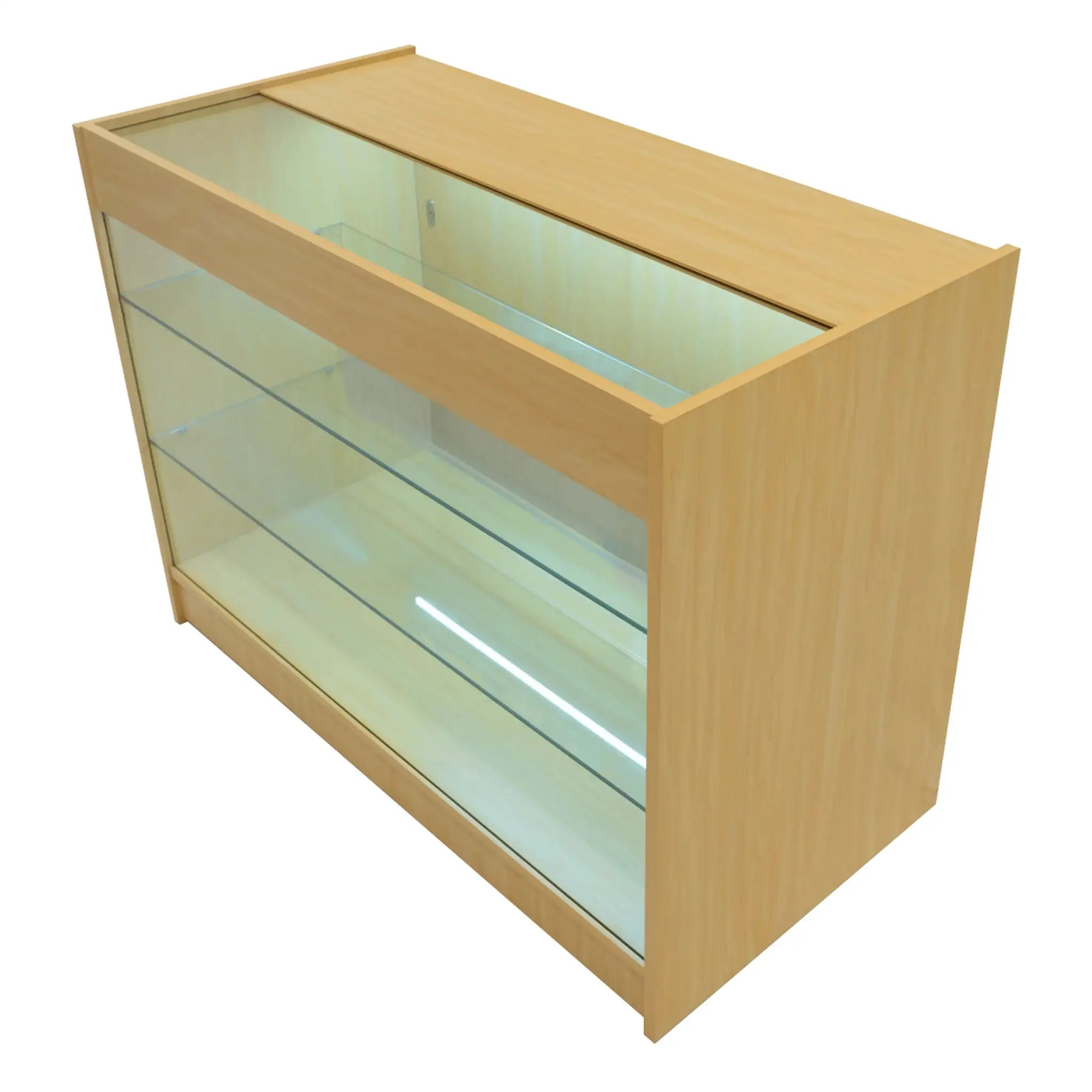 Monster Shop Triton LED Shop Counter Set K1200, B1200 & CM60 - Maple -