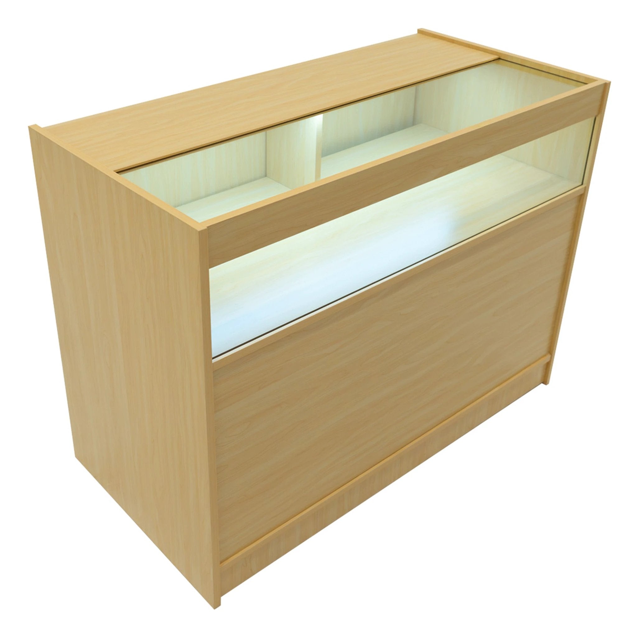 Monster Shop Demeter LED Shop Counter Set K1200, B1200 & LM60 - Maple -