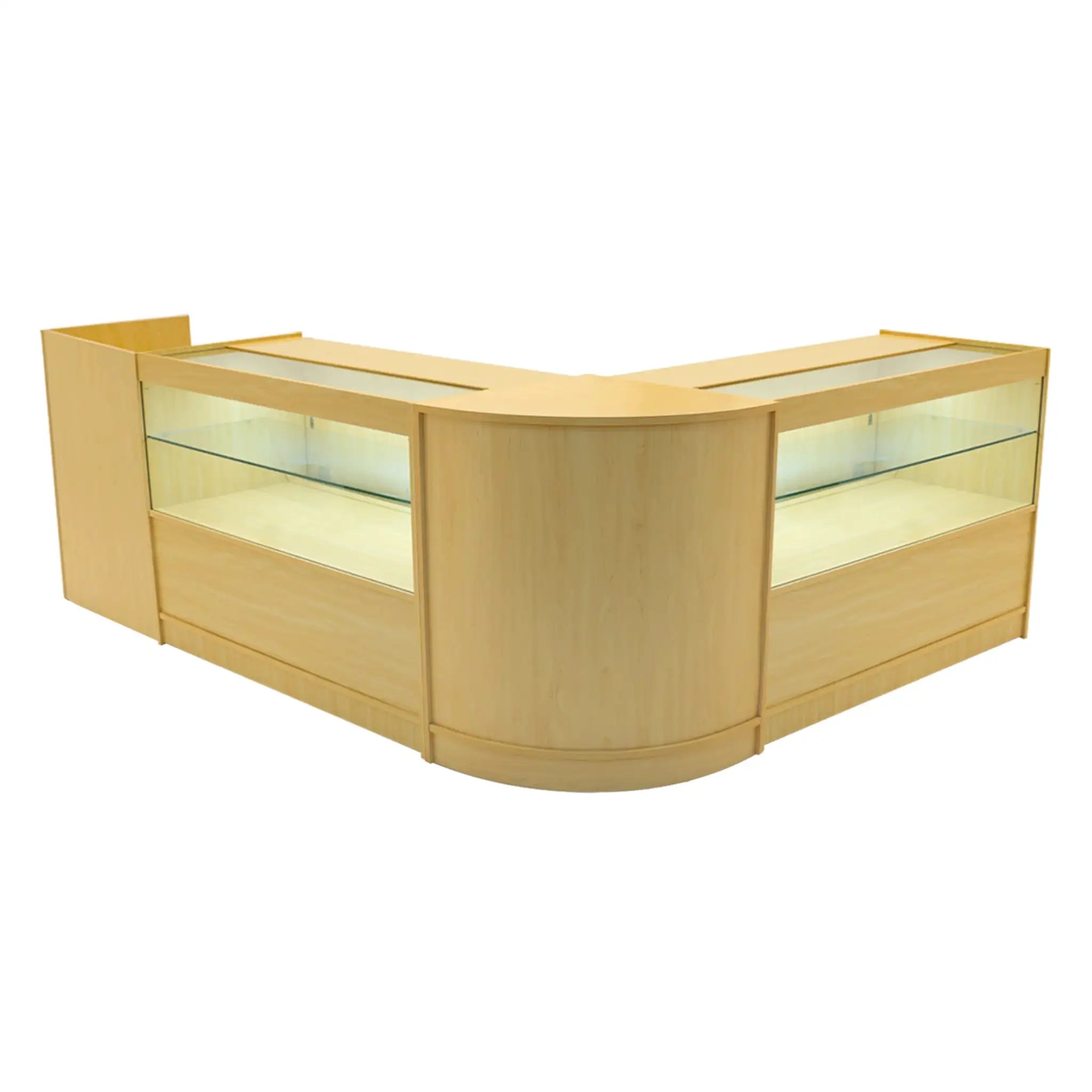 Monster Shop Phoenix LED Shop Counter Set CM60, TB60 & 2 x C1200 - Maple -