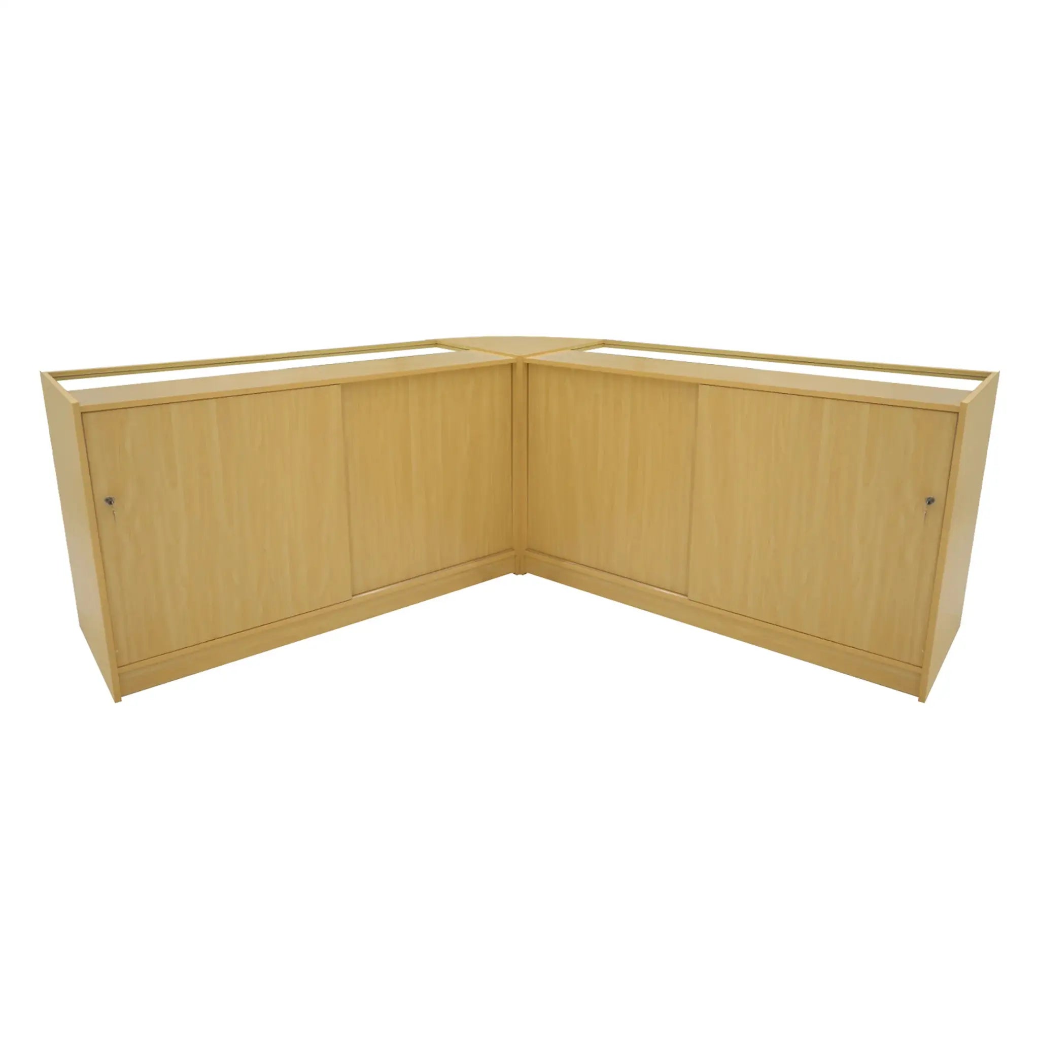 Monster Shop Helios LED Shop Counter Set CM60 & 2 x K1500 - Maple -