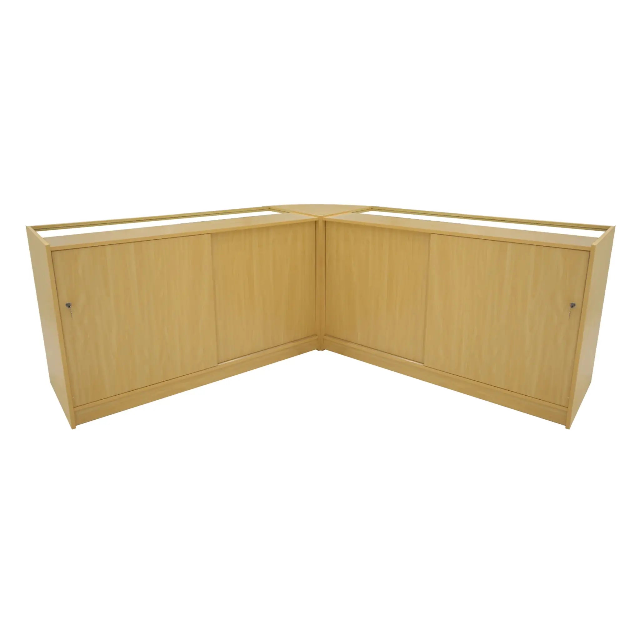 Monster Shop Triton LED Shop Counter Set K1500, B1500 & CM60 - Maple -