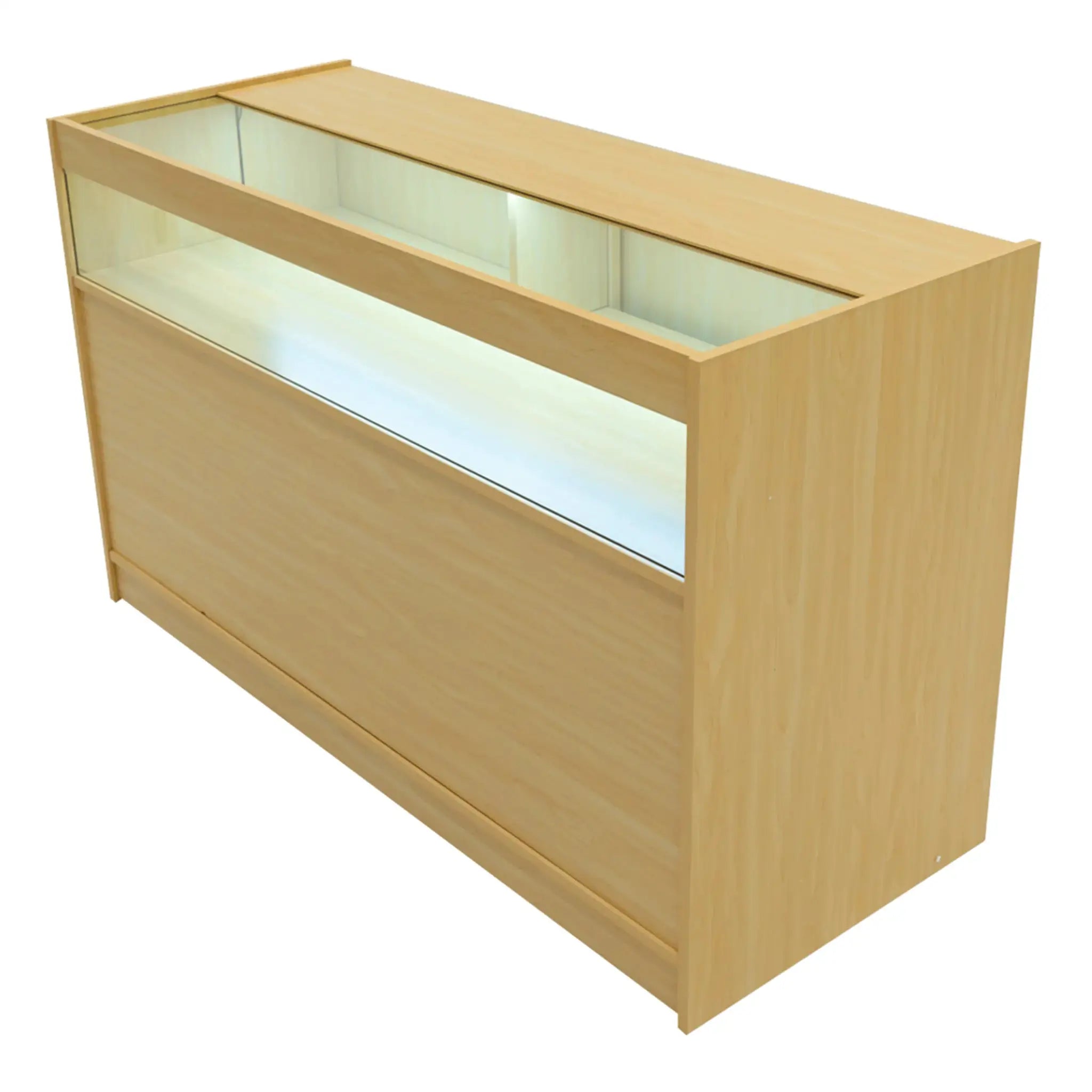 Monster Shop Triton LED Shop Counter Set K1500, B1500 & CM60 - Maple -