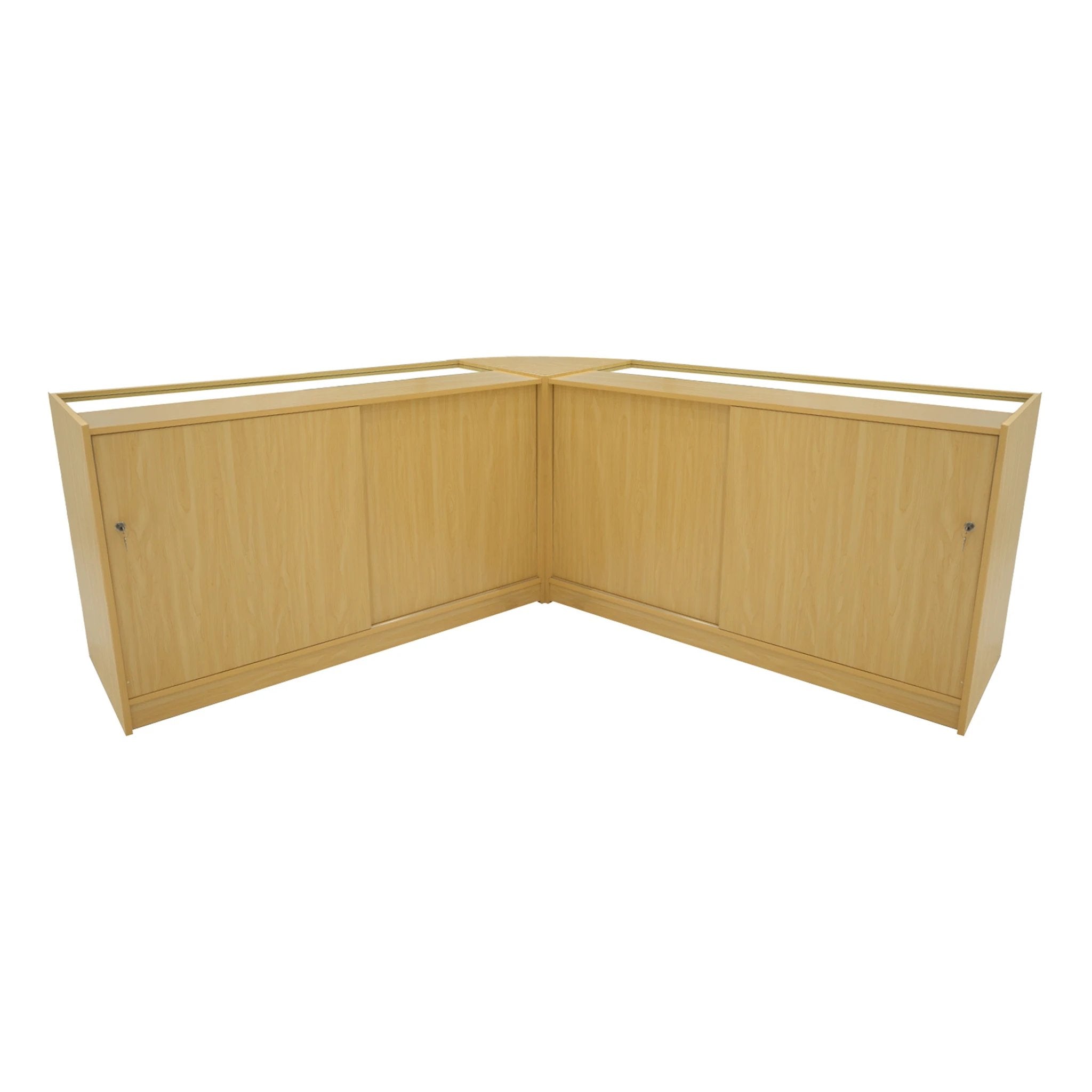 Andromeda LED Shop Counter Set LM60 & 2 x C1500 - Maple by Monster Shop