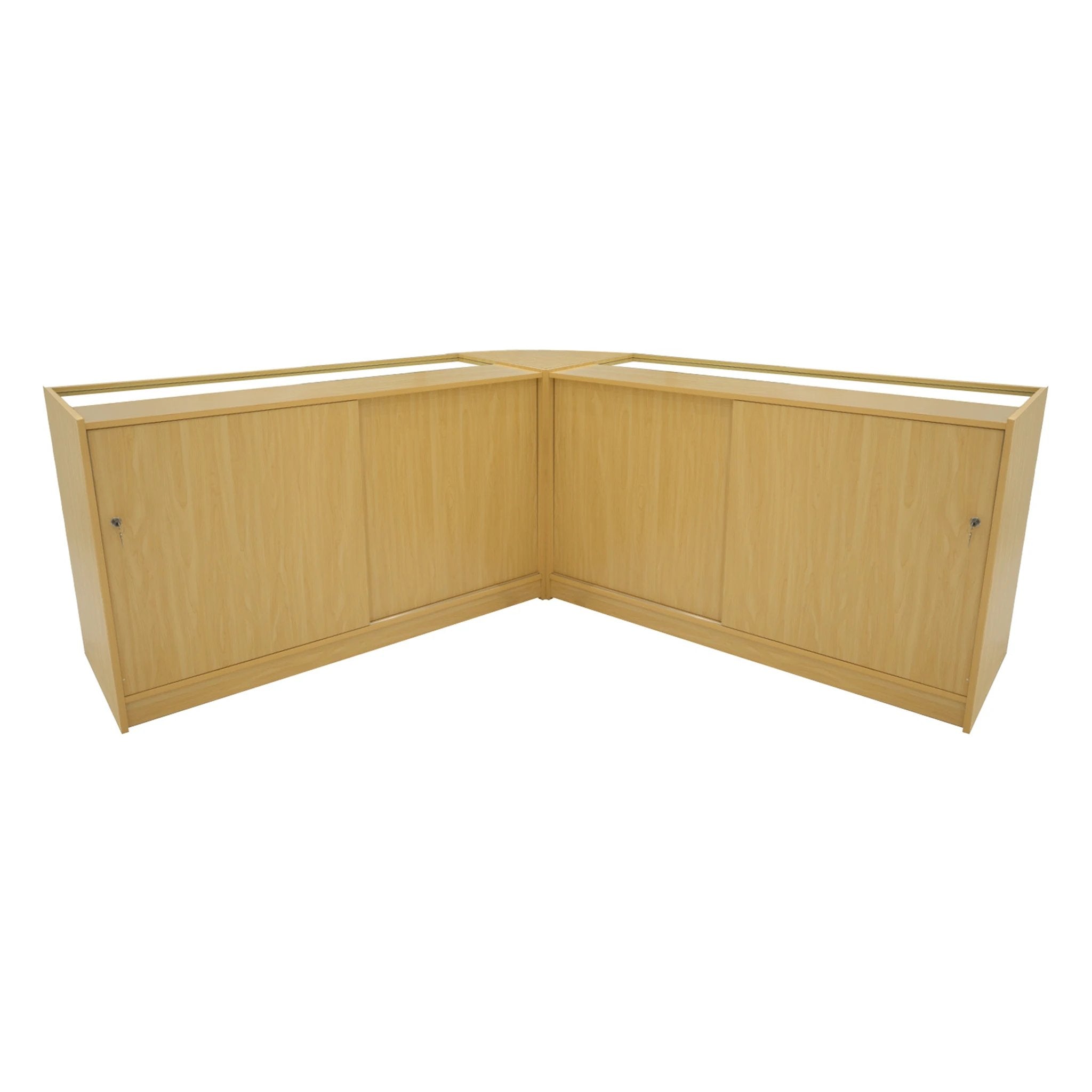 Monster Shop Harmonia LED Shop Counter Set B1500, C1500 & LM60 - Maple -