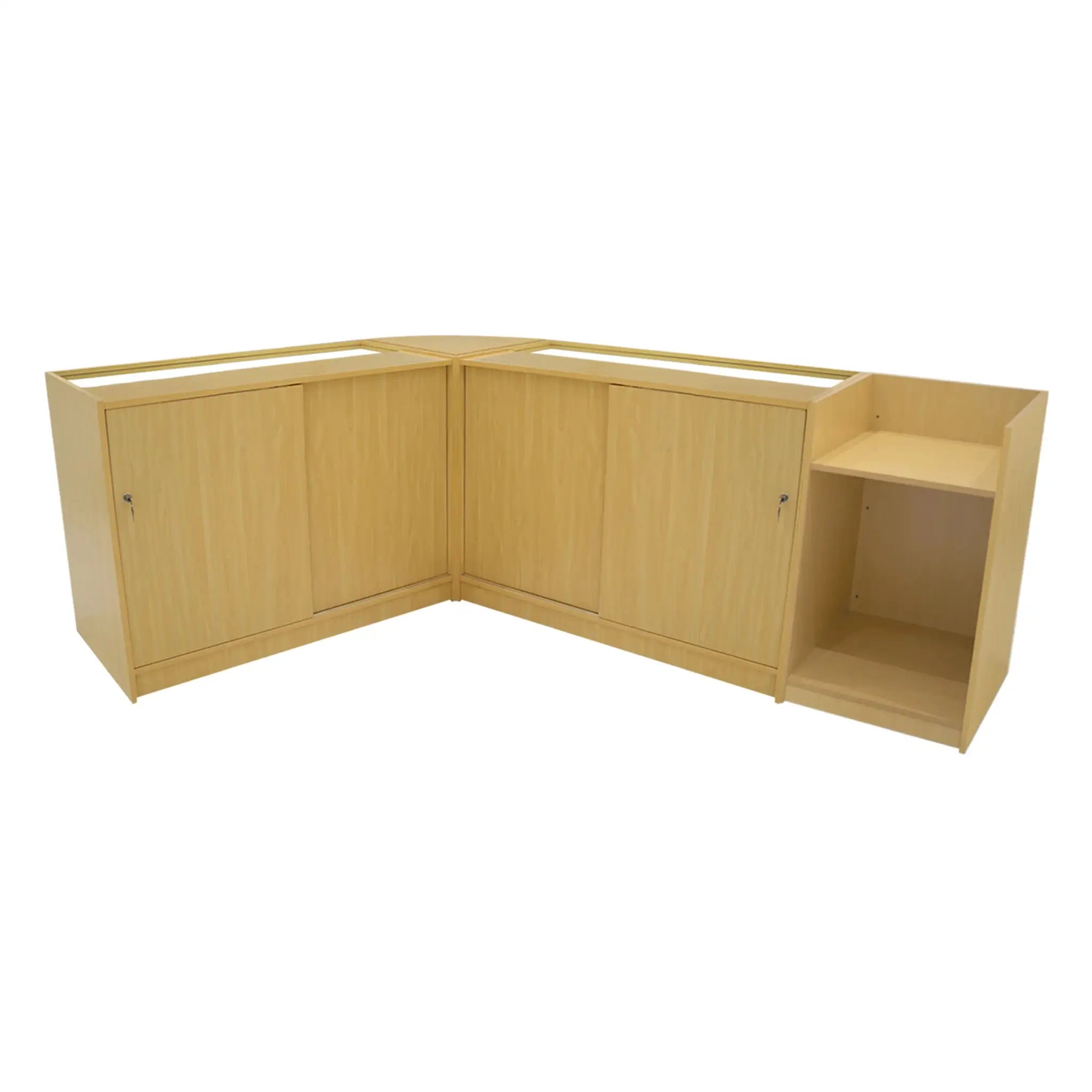 Monster Shop Aries LED Shop Counter Set CM60, TB60 & 2 x K1500 - Maple -