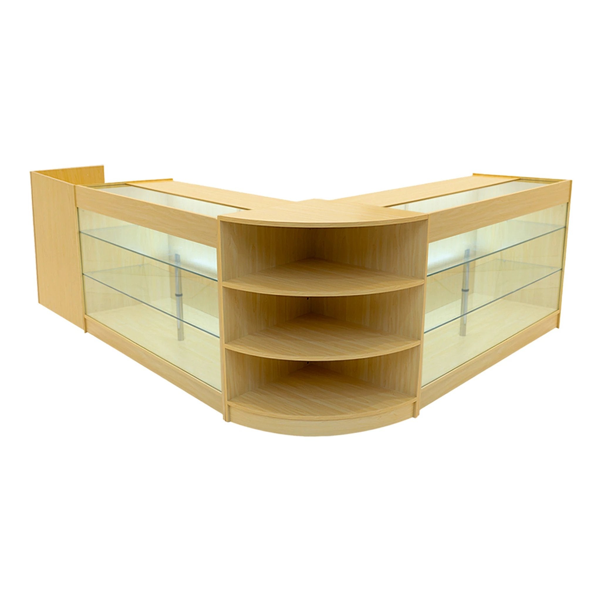 Monster Shop Astro LED Shop Counter Set LM60, TB60 & 2 x K1500 - Maple -