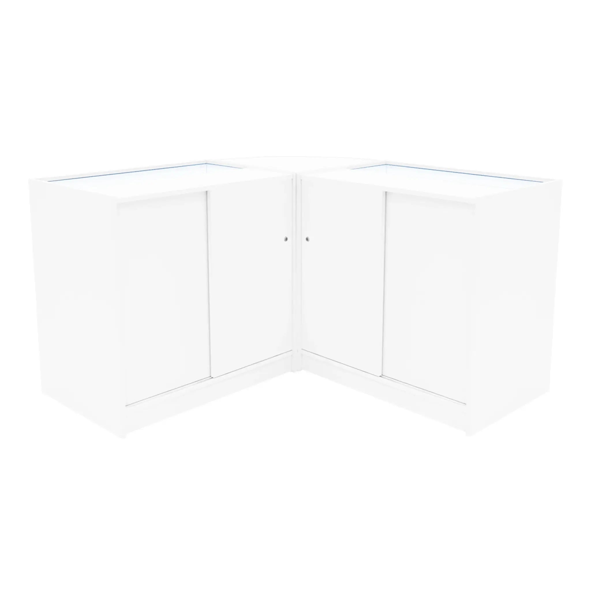 Monster Shop Selene LED Shop Counter Set CM60 & 2 x C900 - White -