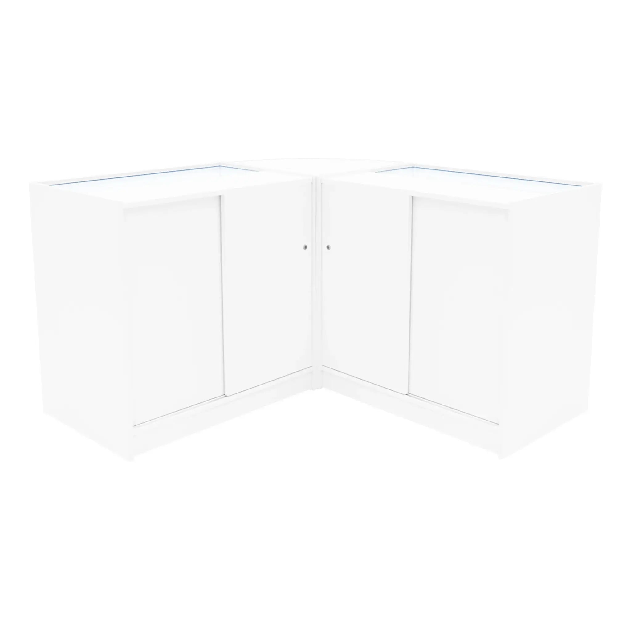 Monster Shop Harmonia LED Shop Counter Set B900, C900 & LM60 - White -