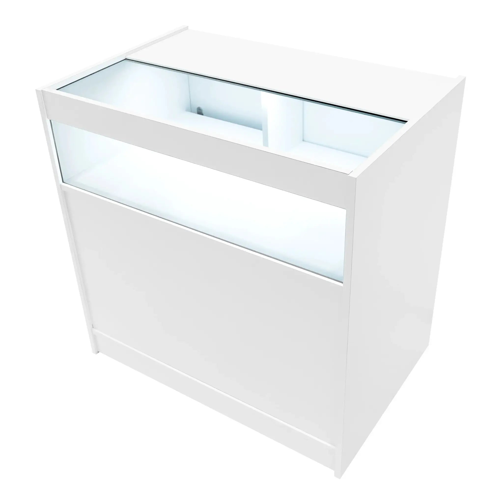 Monster Shop Luna LED Shop Counter Set CM60, TB60 & 2 x B900 - White -