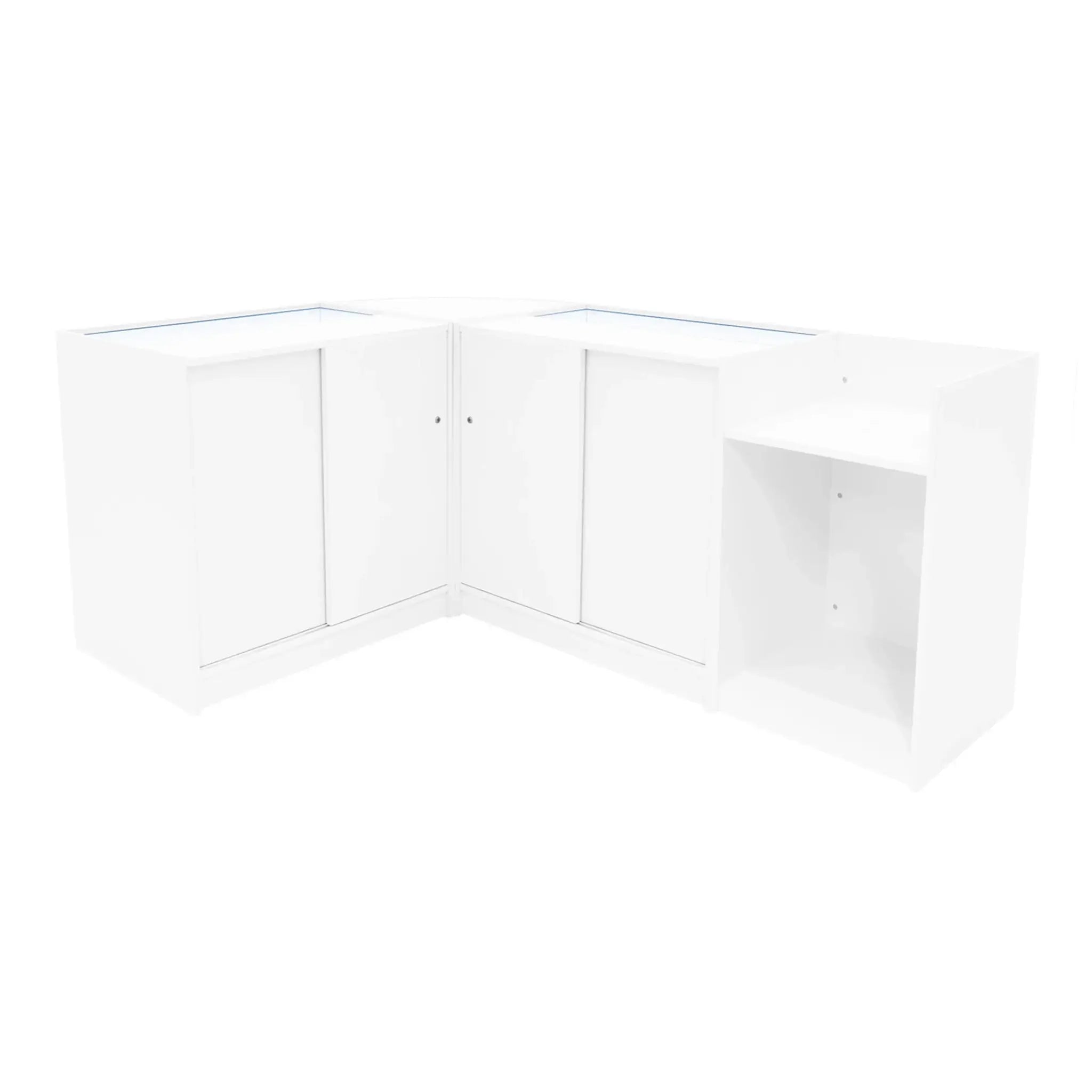 Monster Shop Europa LED Shop Counter Set B900, C900, TB60 & LM60 - White -
