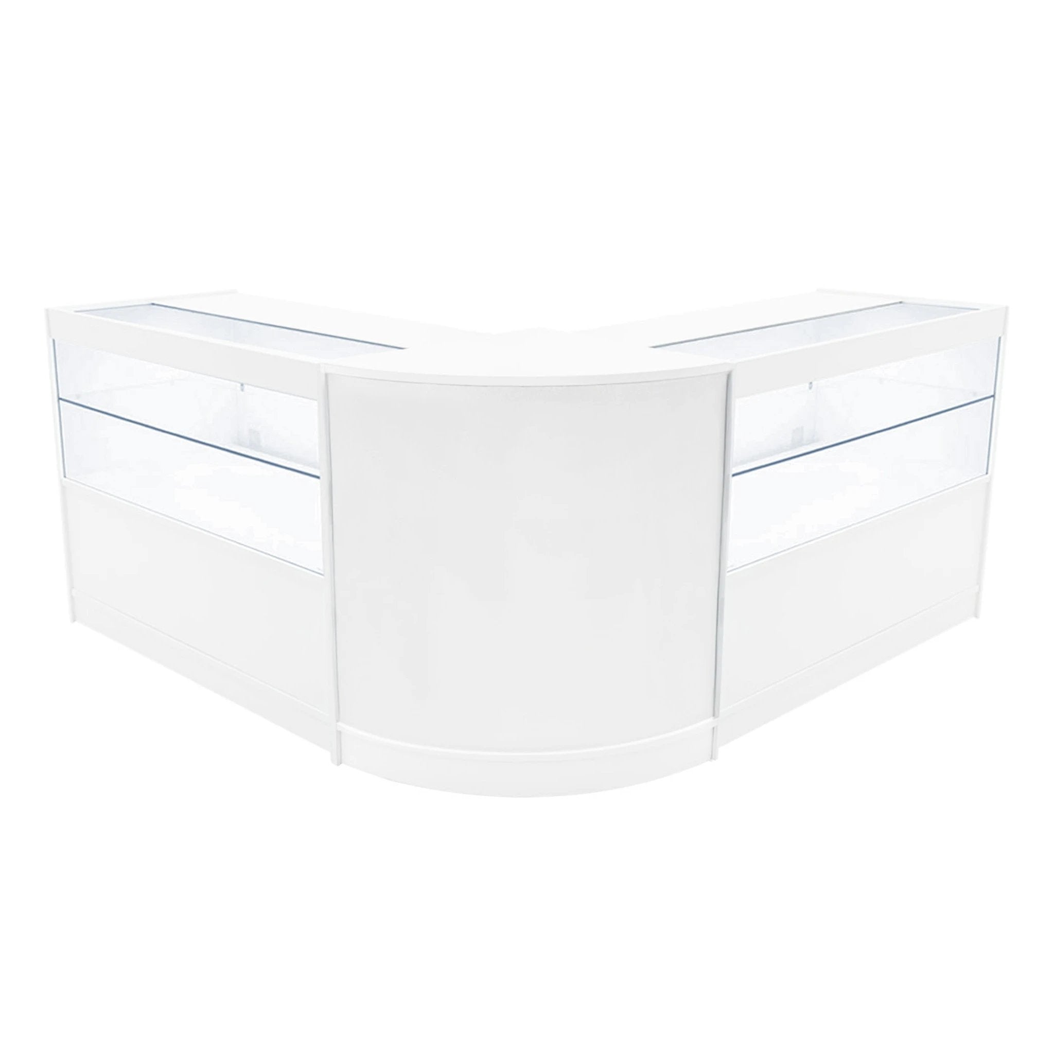 Monster Shop Selene LED Shop Counter Set CM60 & 2 x C1200 - White -