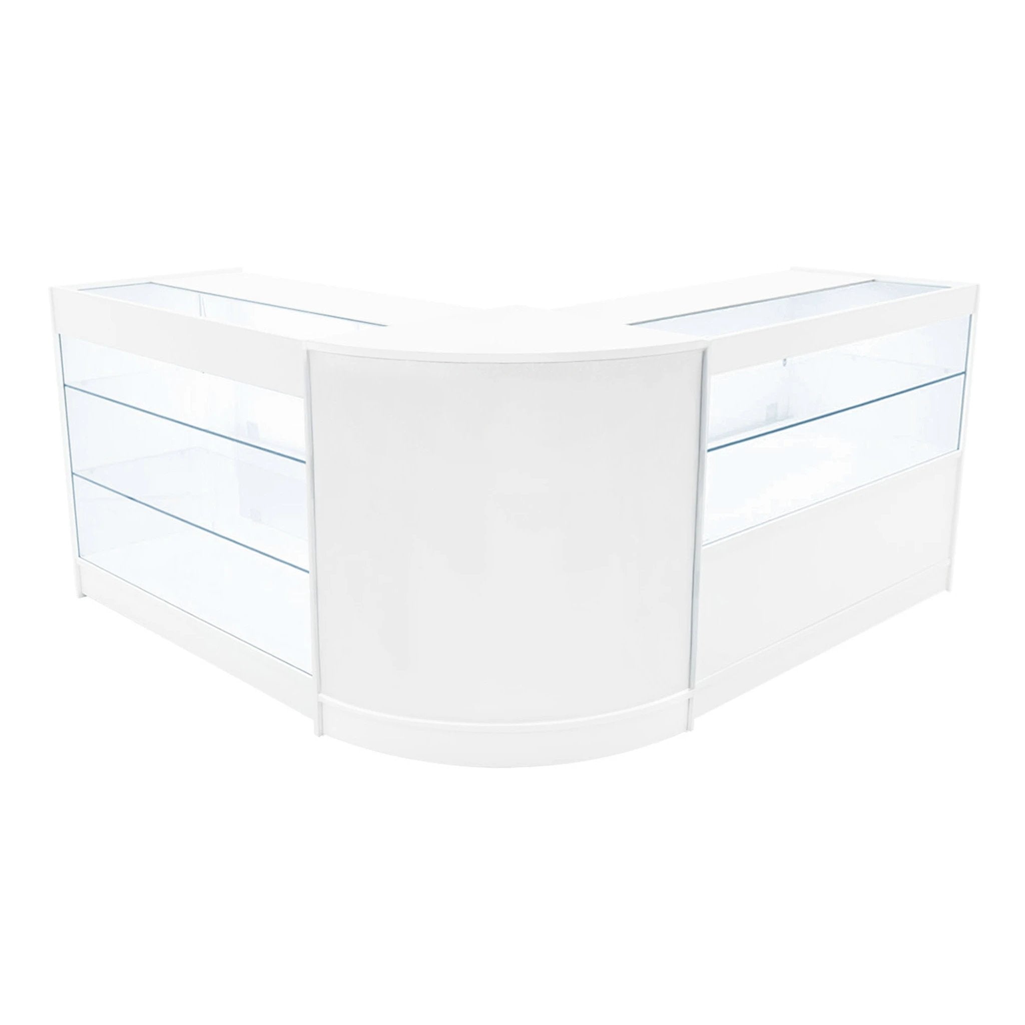 Monster Shop Hera LED Shop Counter Set K1200, C1200 & CM60 - White -