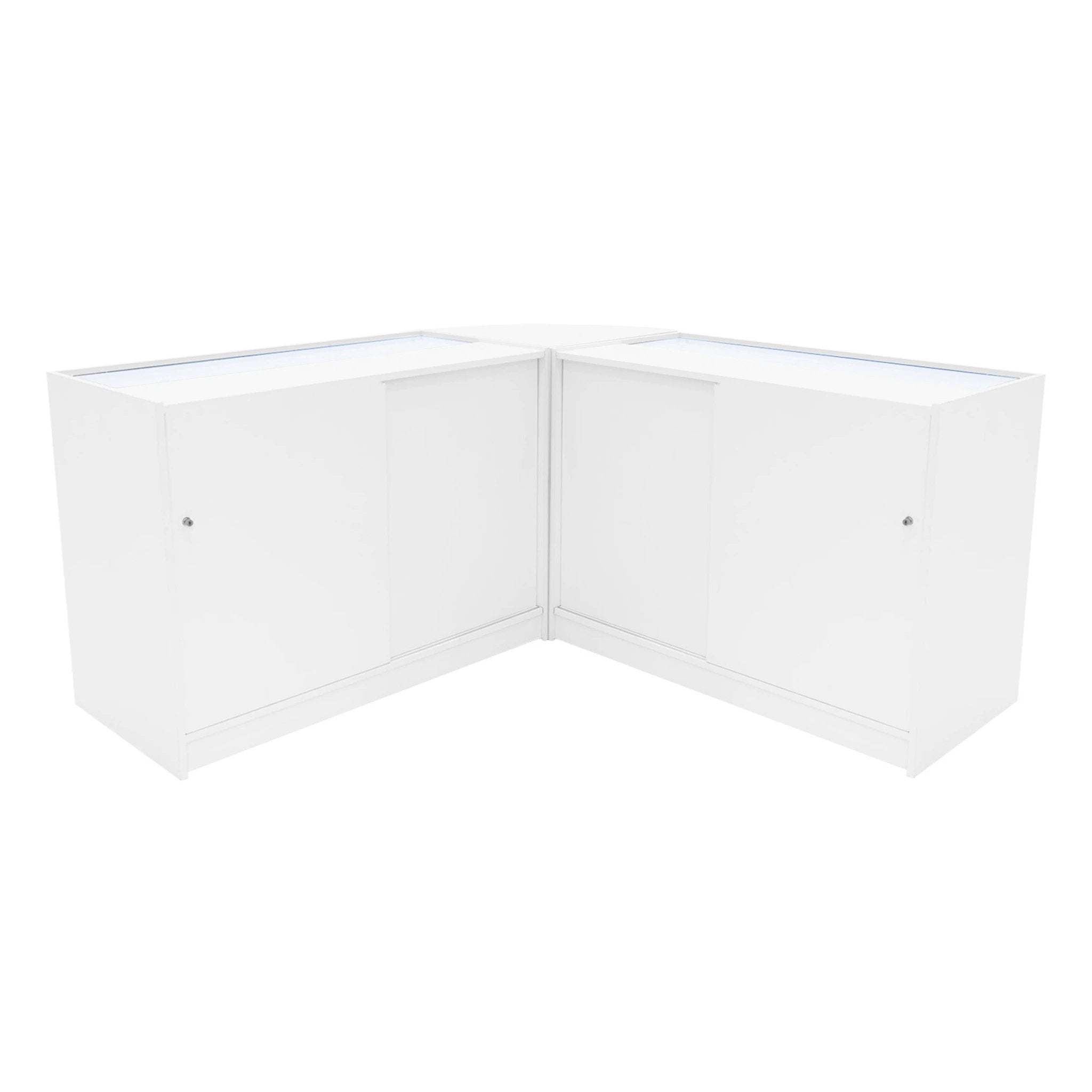 Monster Shop Theseus LED Shop Counter Set LM60 & 2 x B1200 - White -